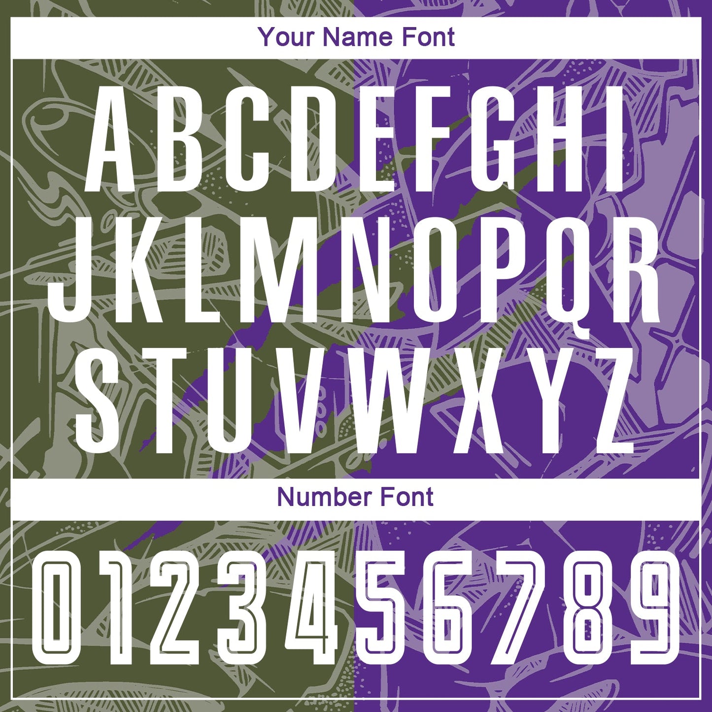 Custom Graffiti Pattern Olive-Purple Scratch Sublimation Soccer Uniform Jersey view 6
