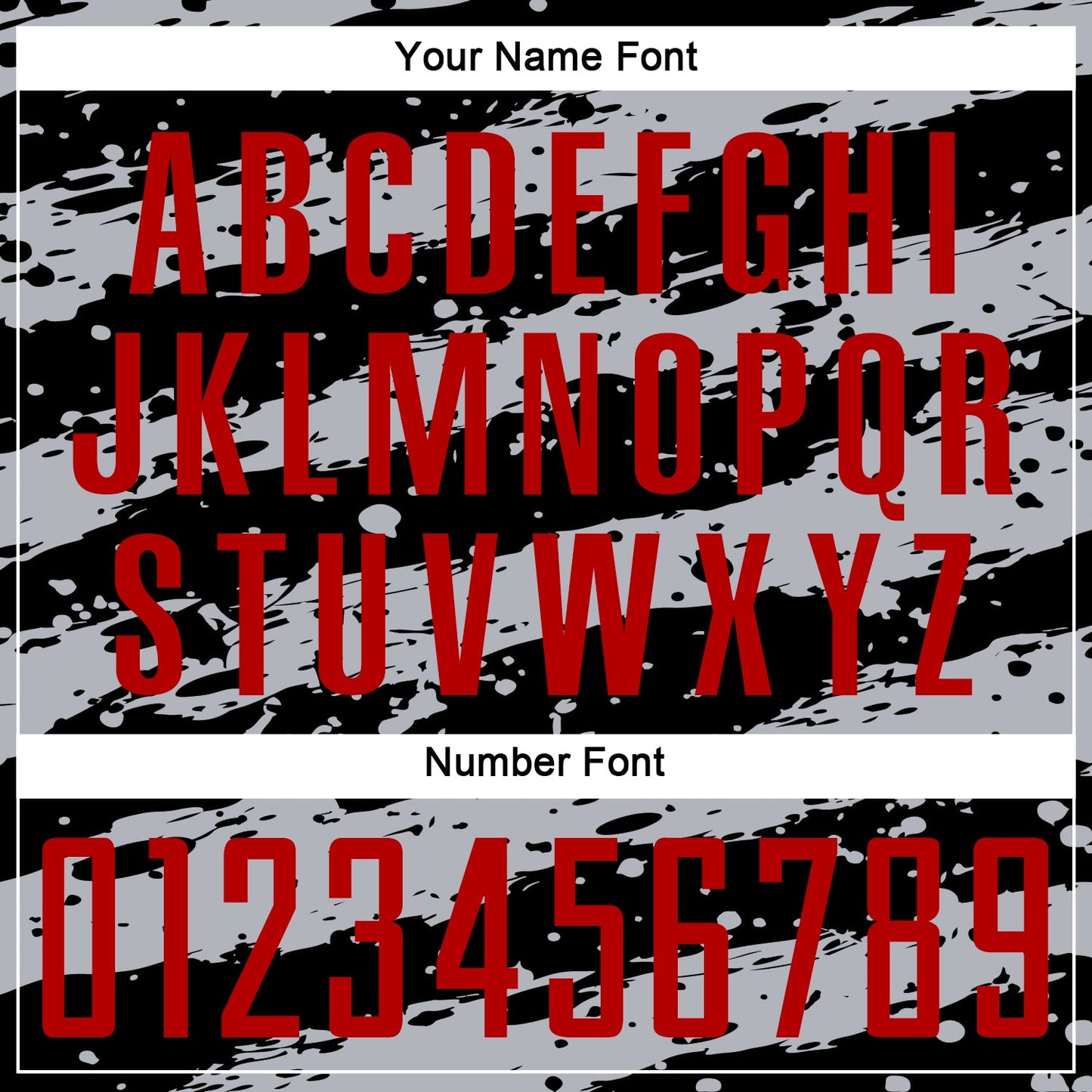 Custom Black Red-Gray Splash Sublimation Soccer Uniform Jersey view 6