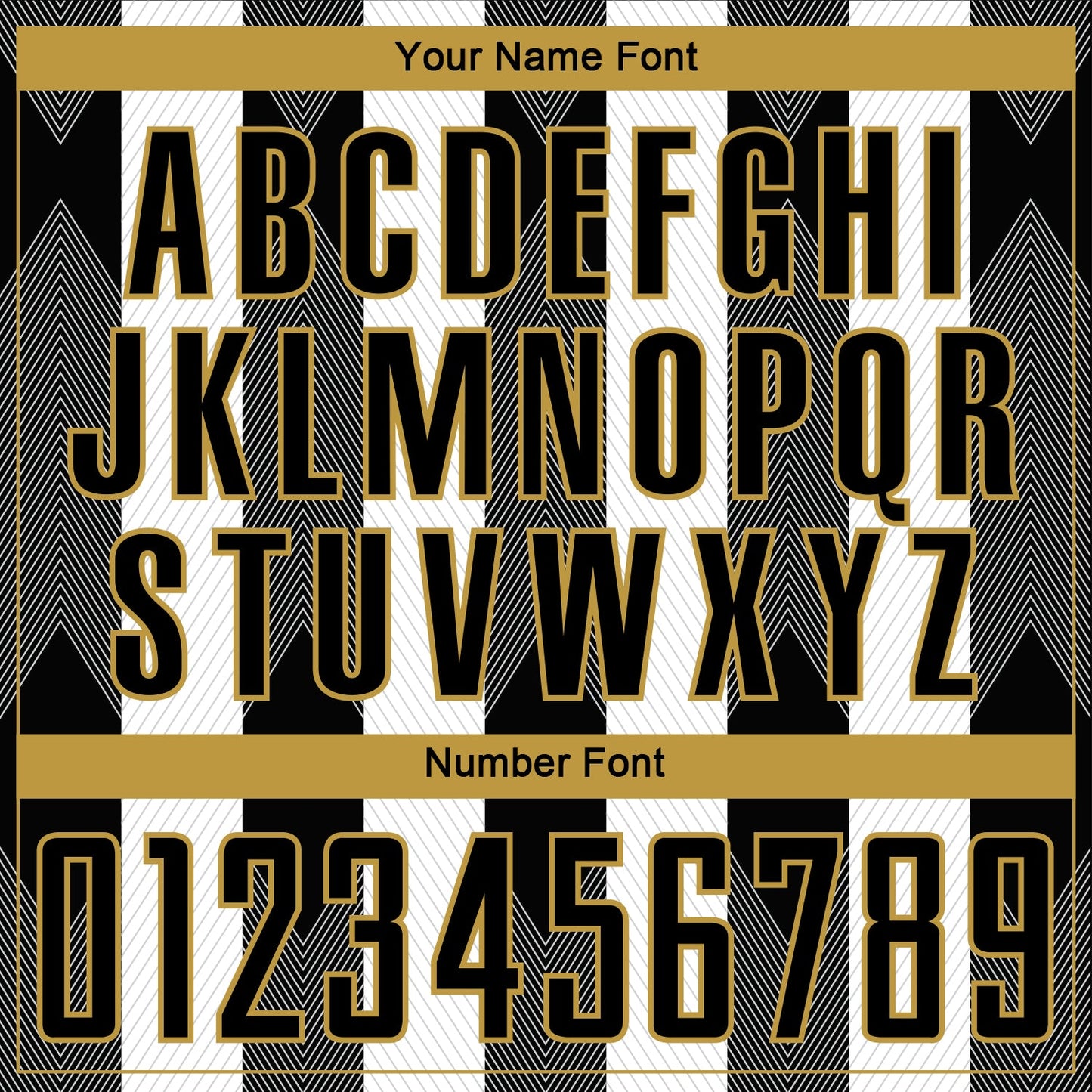 Custom Black Old Gold-White Line Sublimation Soccer Uniform Jersey view 6