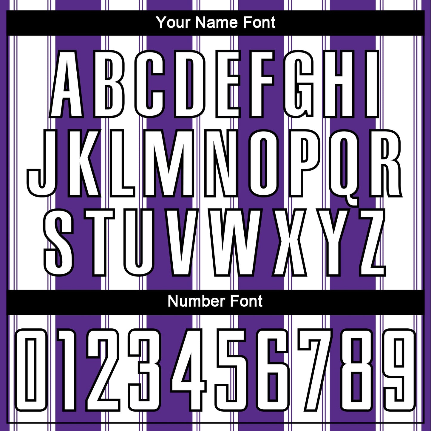 Custom Purple White-Black Line Sublimation Soccer Uniform Jersey view 6