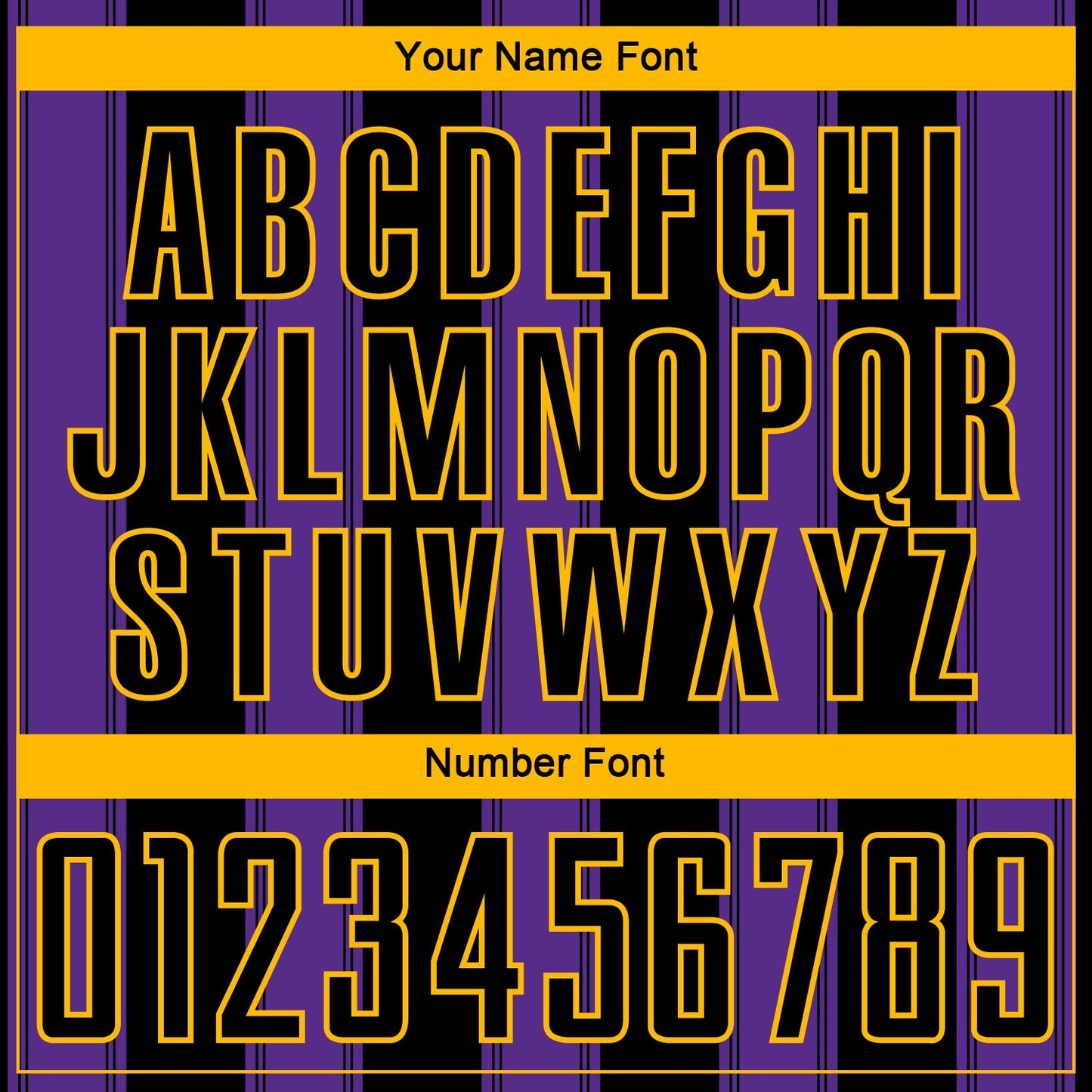 Custom Black Purple-Gold Line Sublimation Soccer Uniform Jersey view 6
