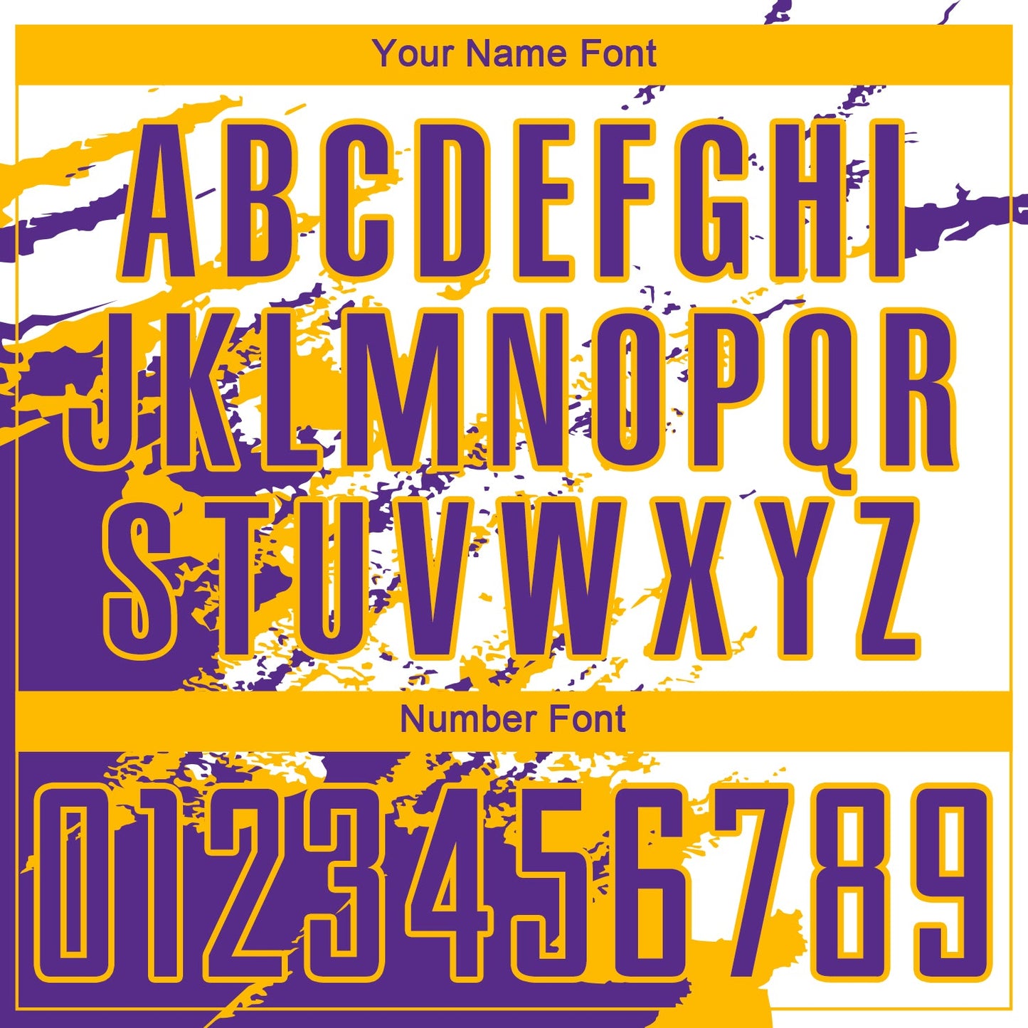 Custom White Purple-Gold Abstract Fragment Art Splash Sublimation Soccer Uniform Jersey view 6
