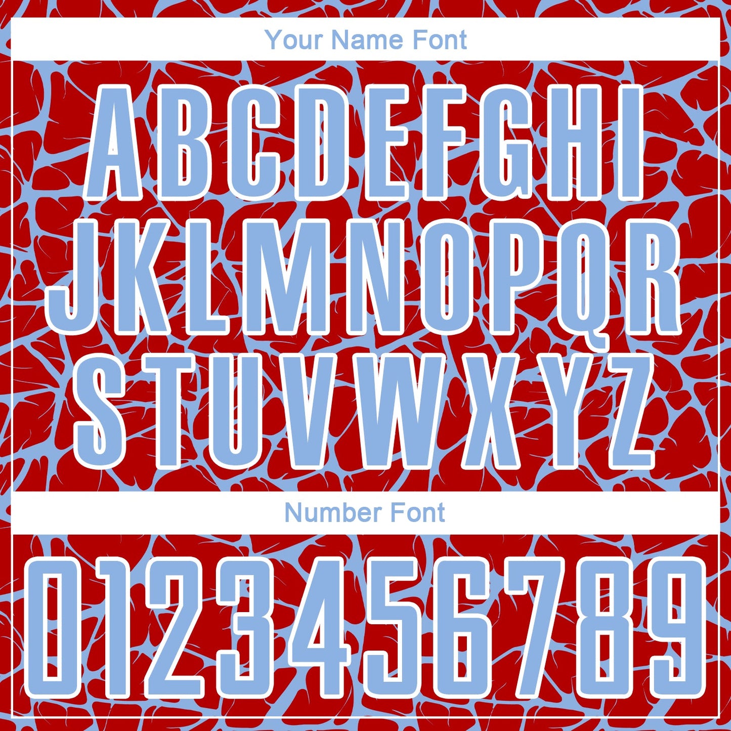 Custom Red Light Blue-White Abstract Network Splash Sublimation Soccer Uniform Jersey view 6