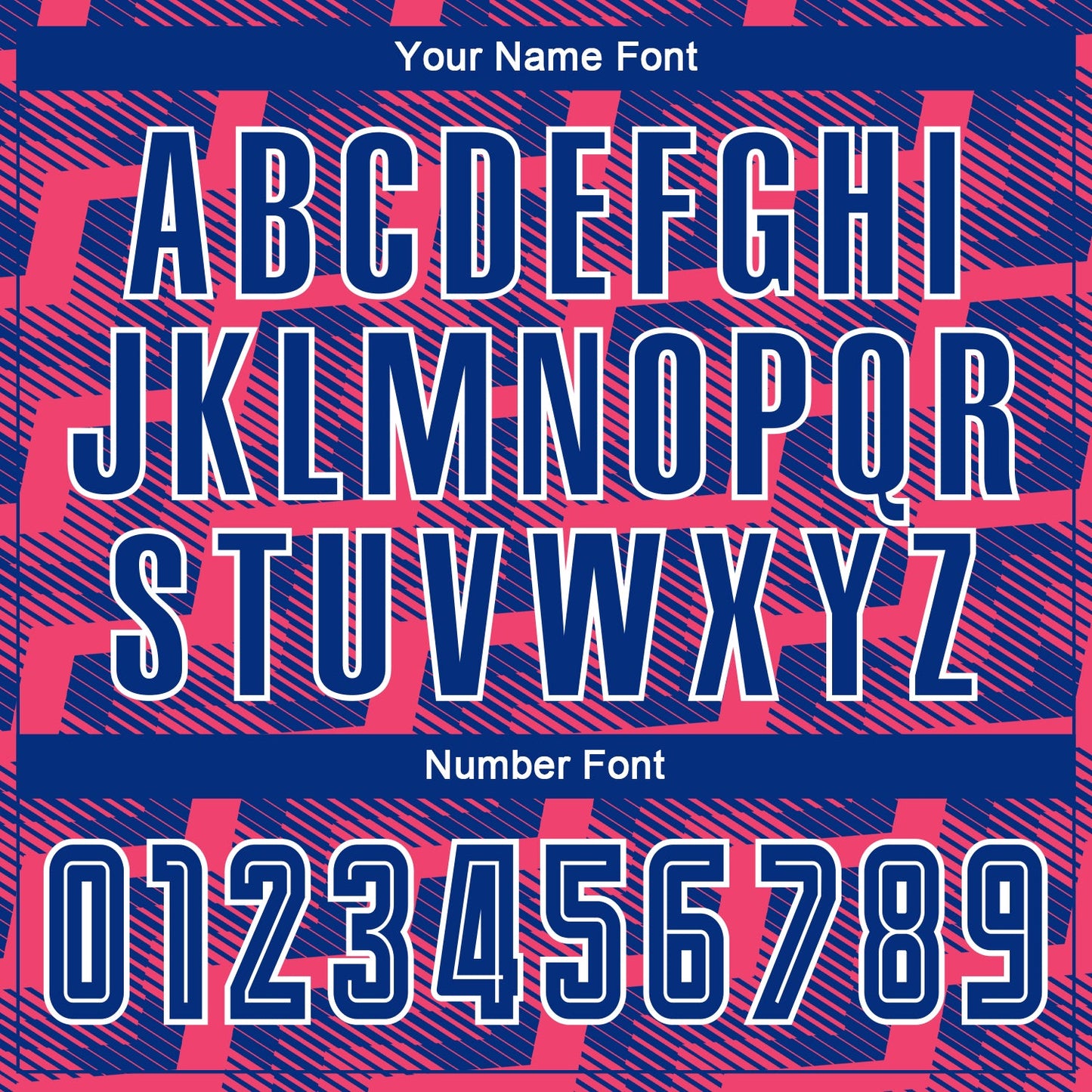 Custom Royal Neon Pink-White Line Sublimation Soccer Uniform Jersey view 6