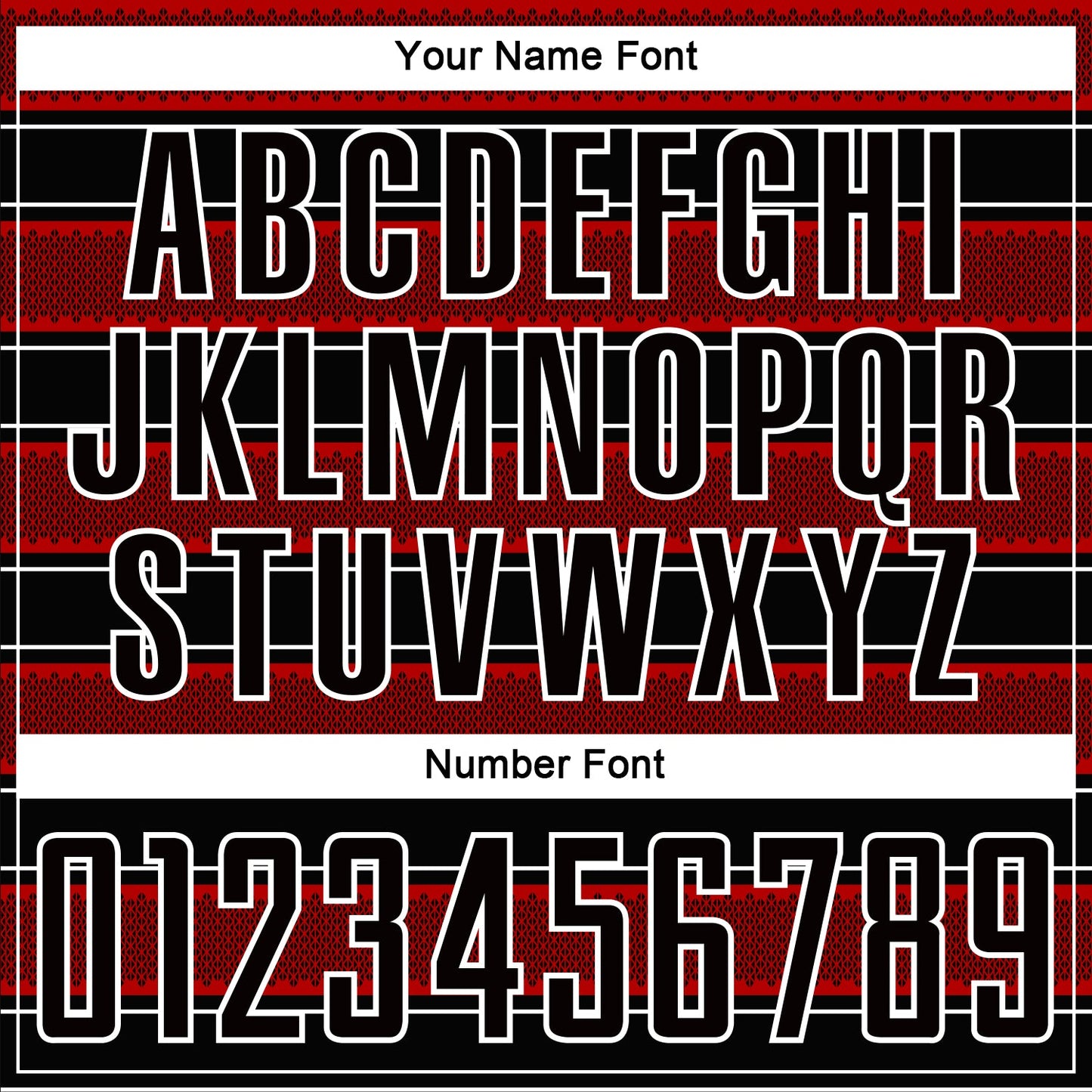 Custom Black Red-White Geometric Shapes And Line Sublimation Soccer Uniform Jersey view 6