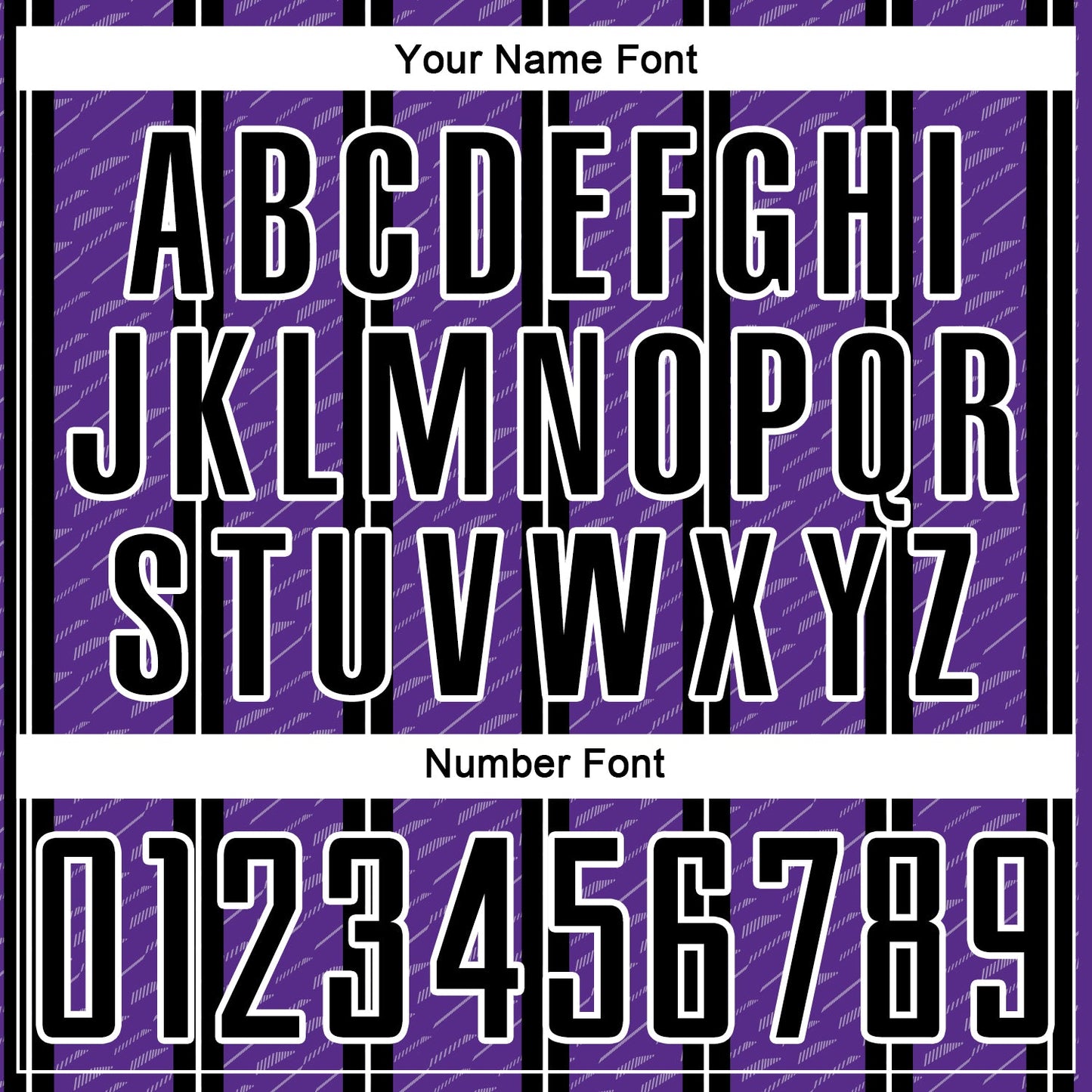 Custom Black Purple-White Line Sublimation Soccer Uniform Jersey view 6