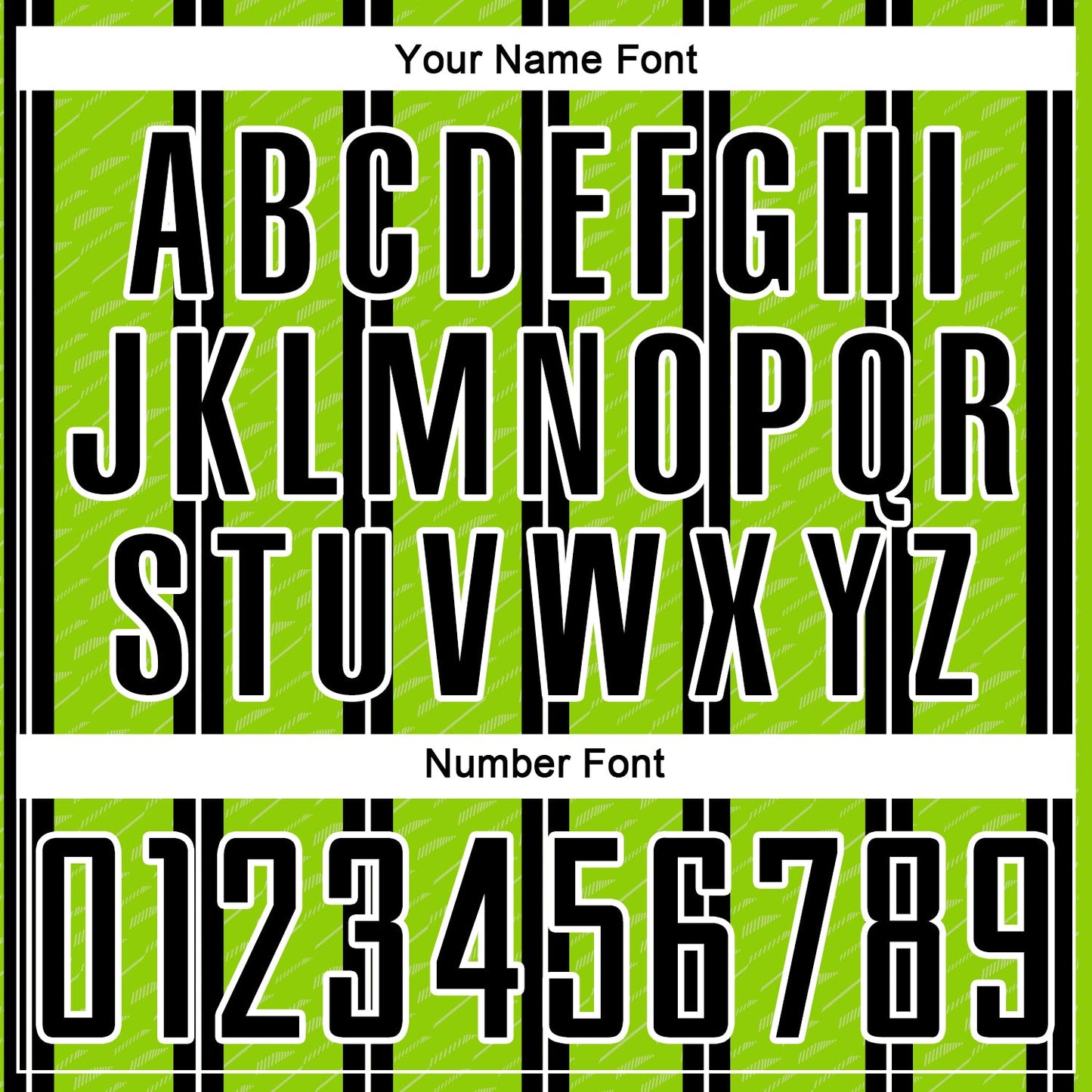 Custom Black Neon Green-White Line Sublimation Soccer Uniform Jersey view 6