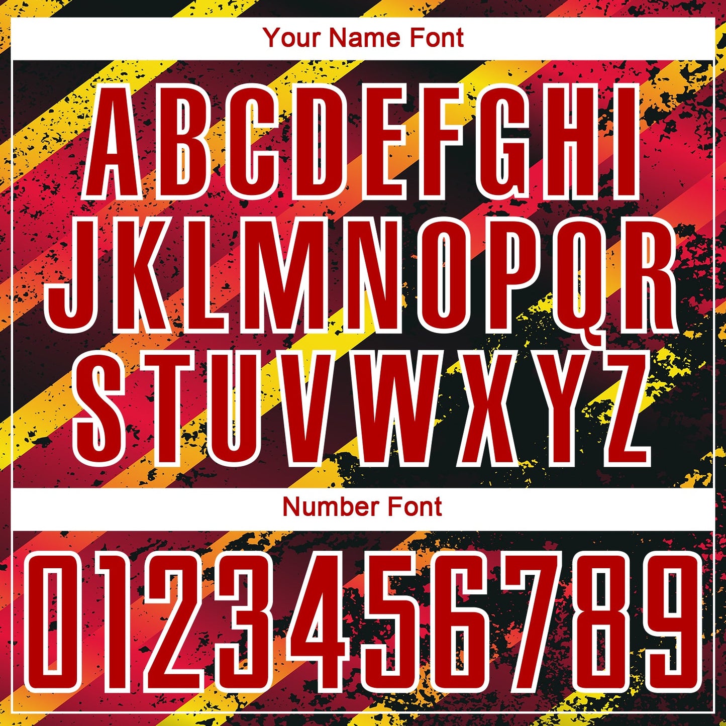 Custom Red Gold-Black Splash Sublimation Soccer Uniform Jersey view 6