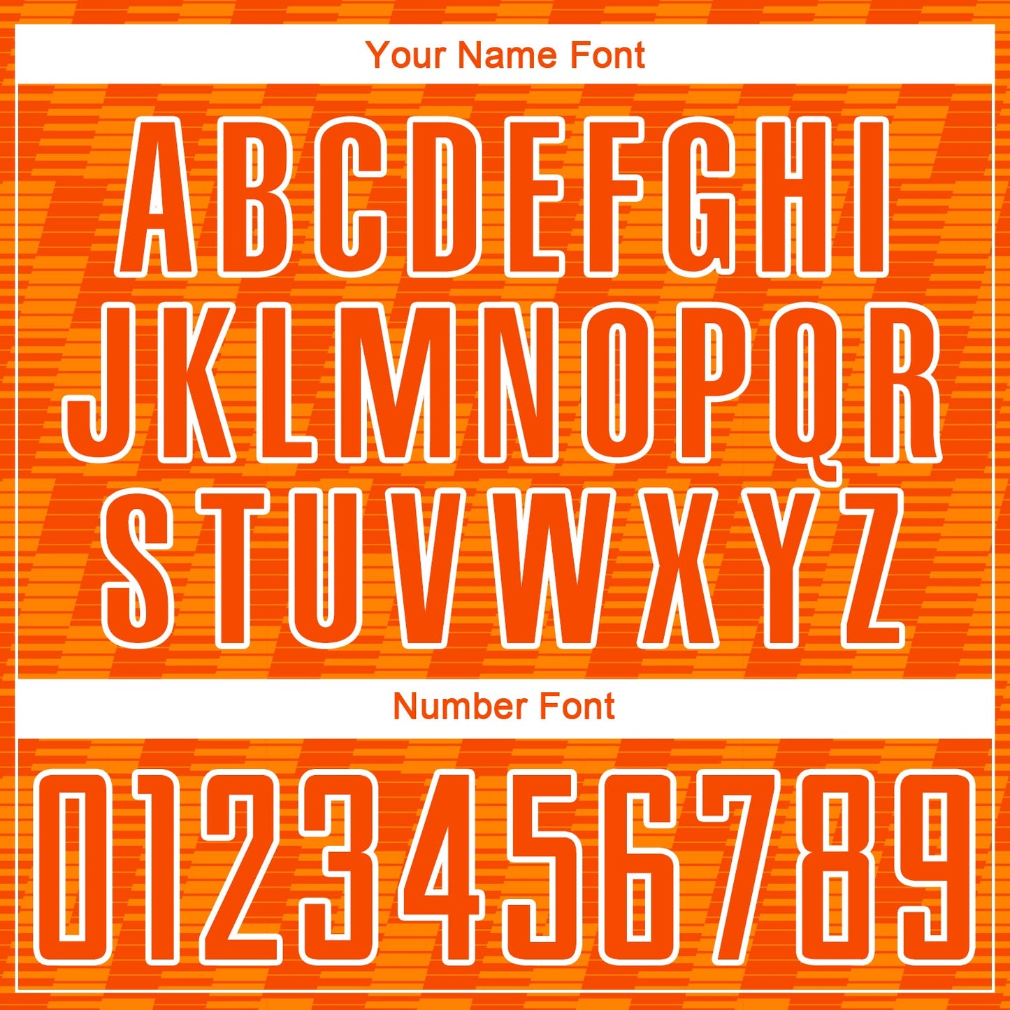 Custom Orange Bay Orange-White Line Sublimation Soccer Uniform Jersey view 6