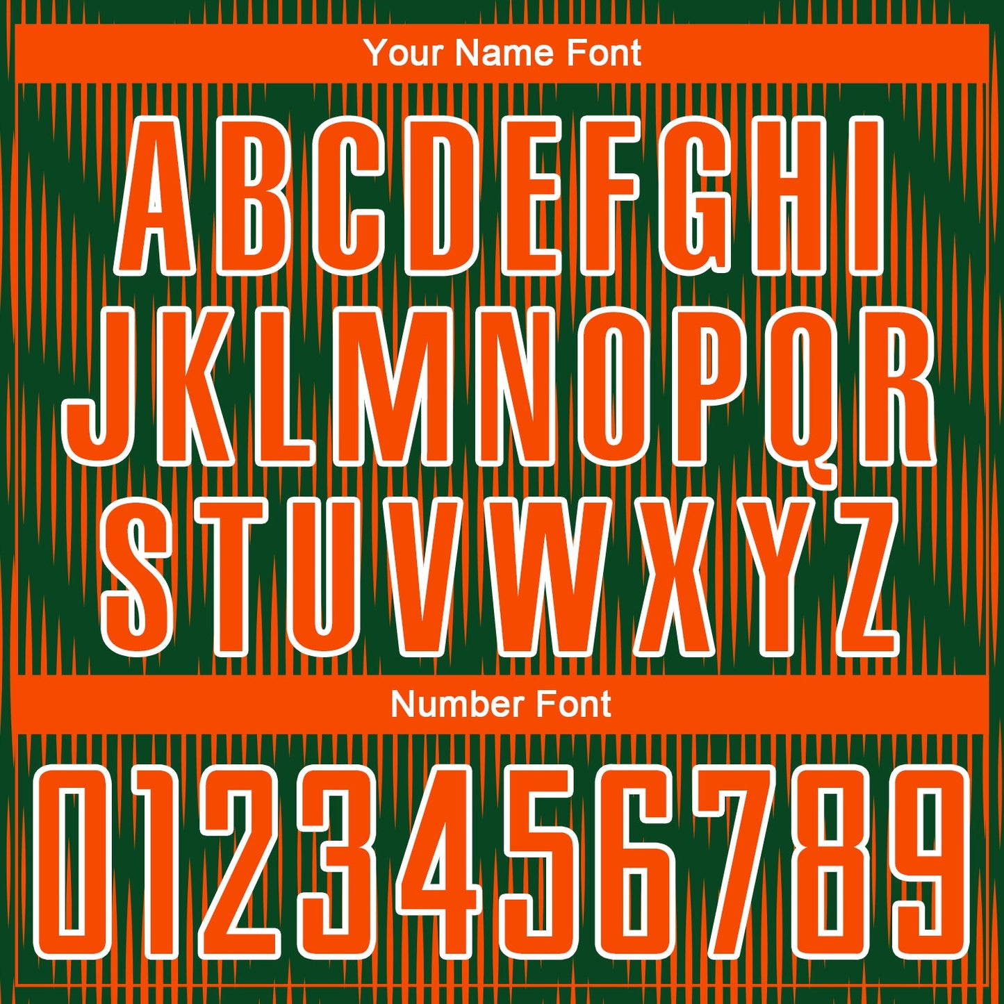 Custom Green Orange-White Line Sublimation Soccer Uniform Jersey view 6
