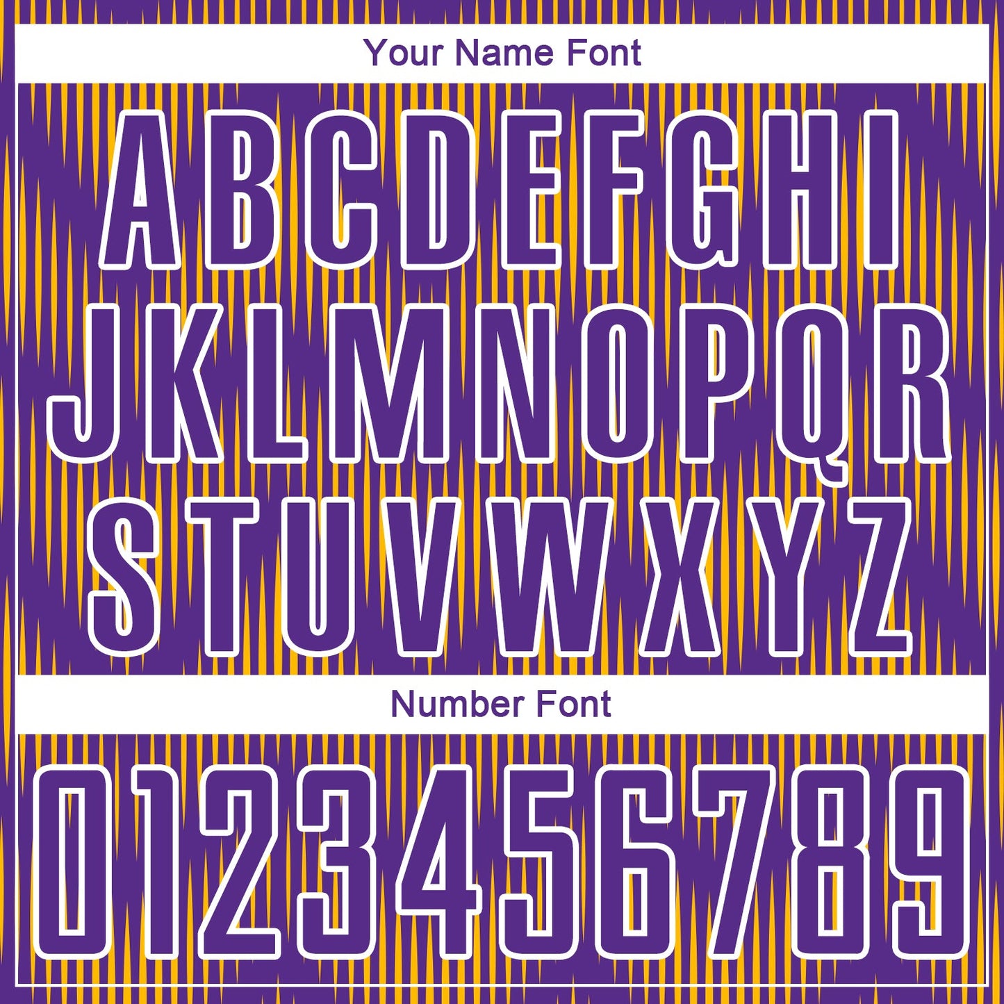 Custom Purple Gold-White Line Sublimation Soccer Uniform Jersey view 6