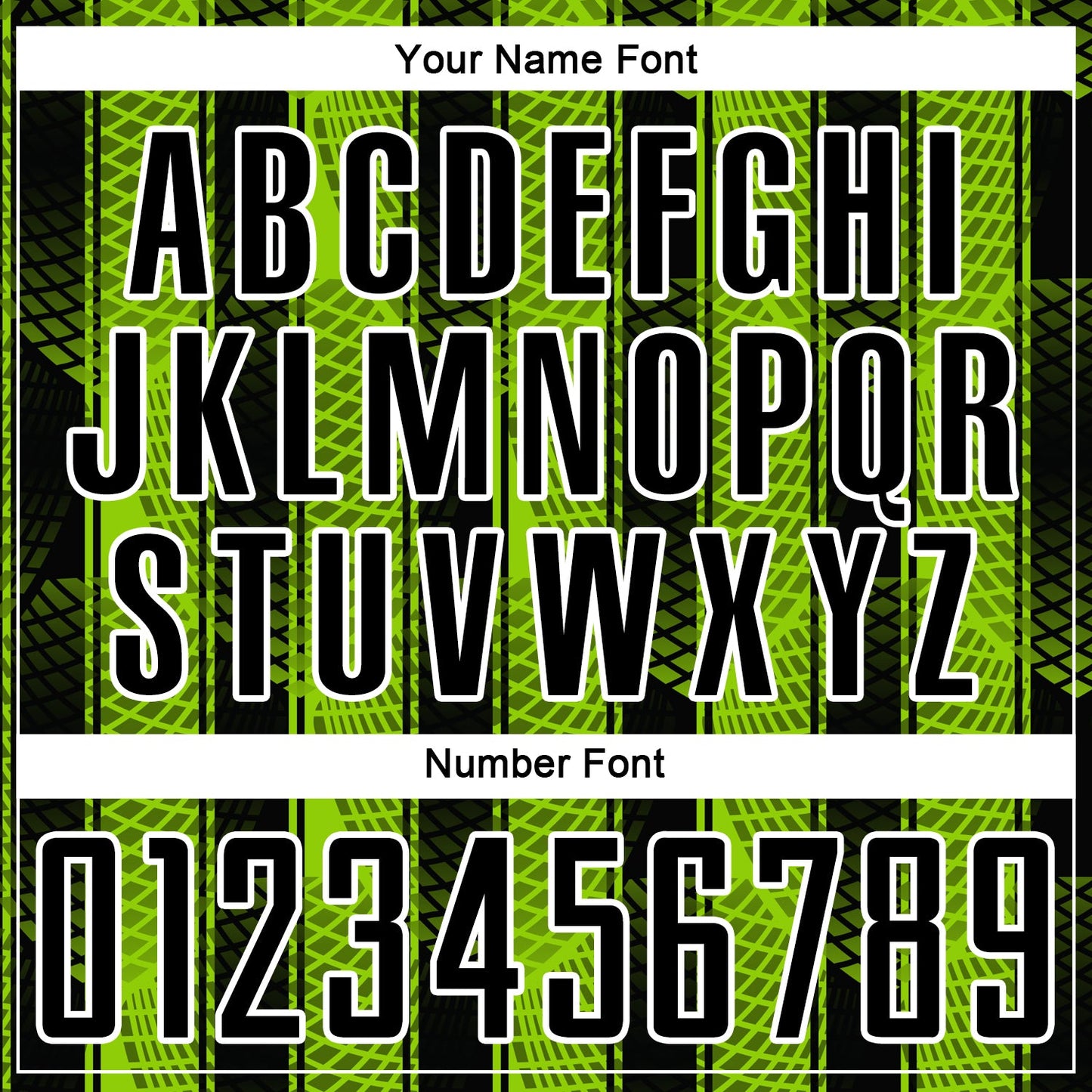 Custom Black Neon Green-White Abstract Network Sublimation Soccer Uniform Jersey view 6