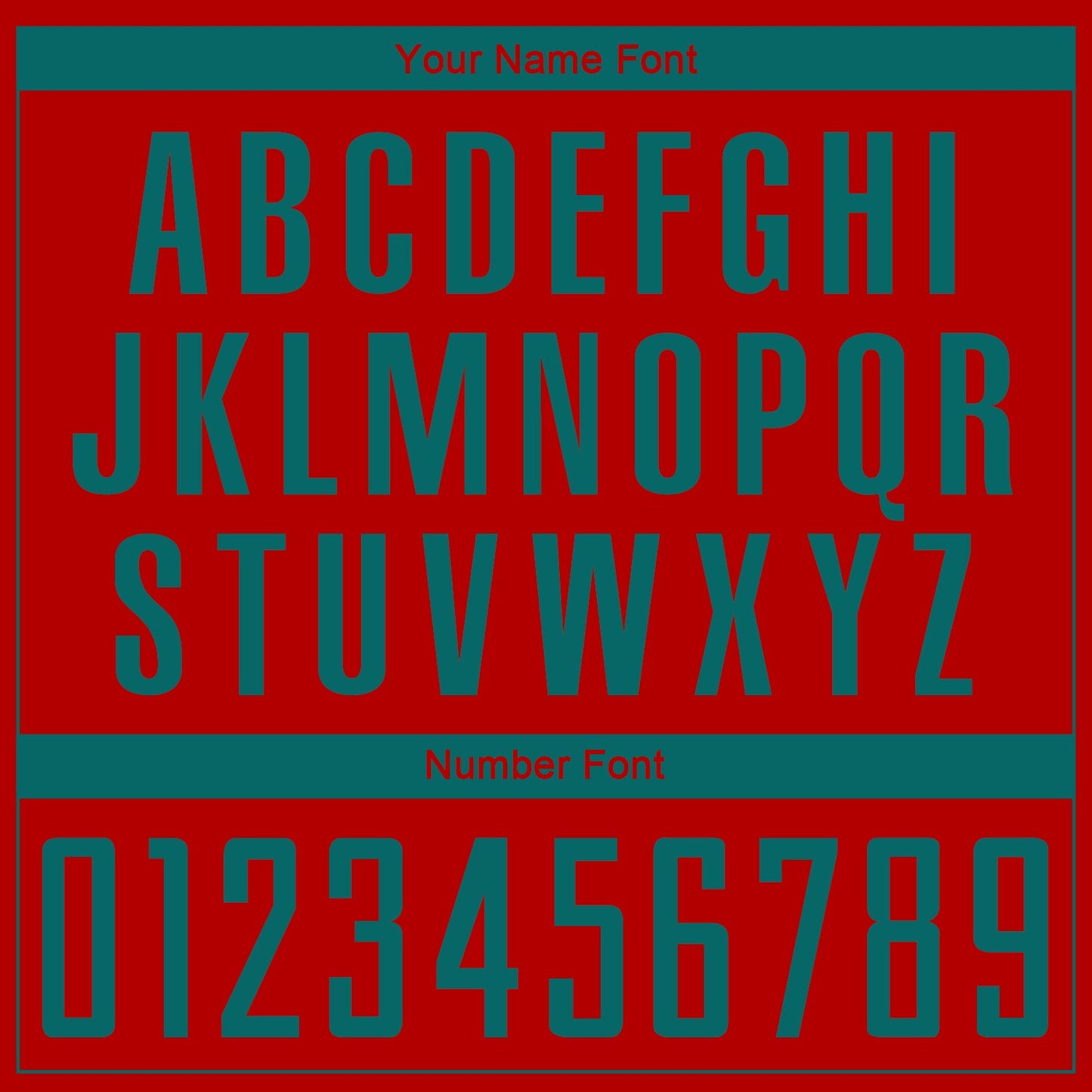 Custom Red Teal Sublimation Soccer Uniform Jersey view 6
