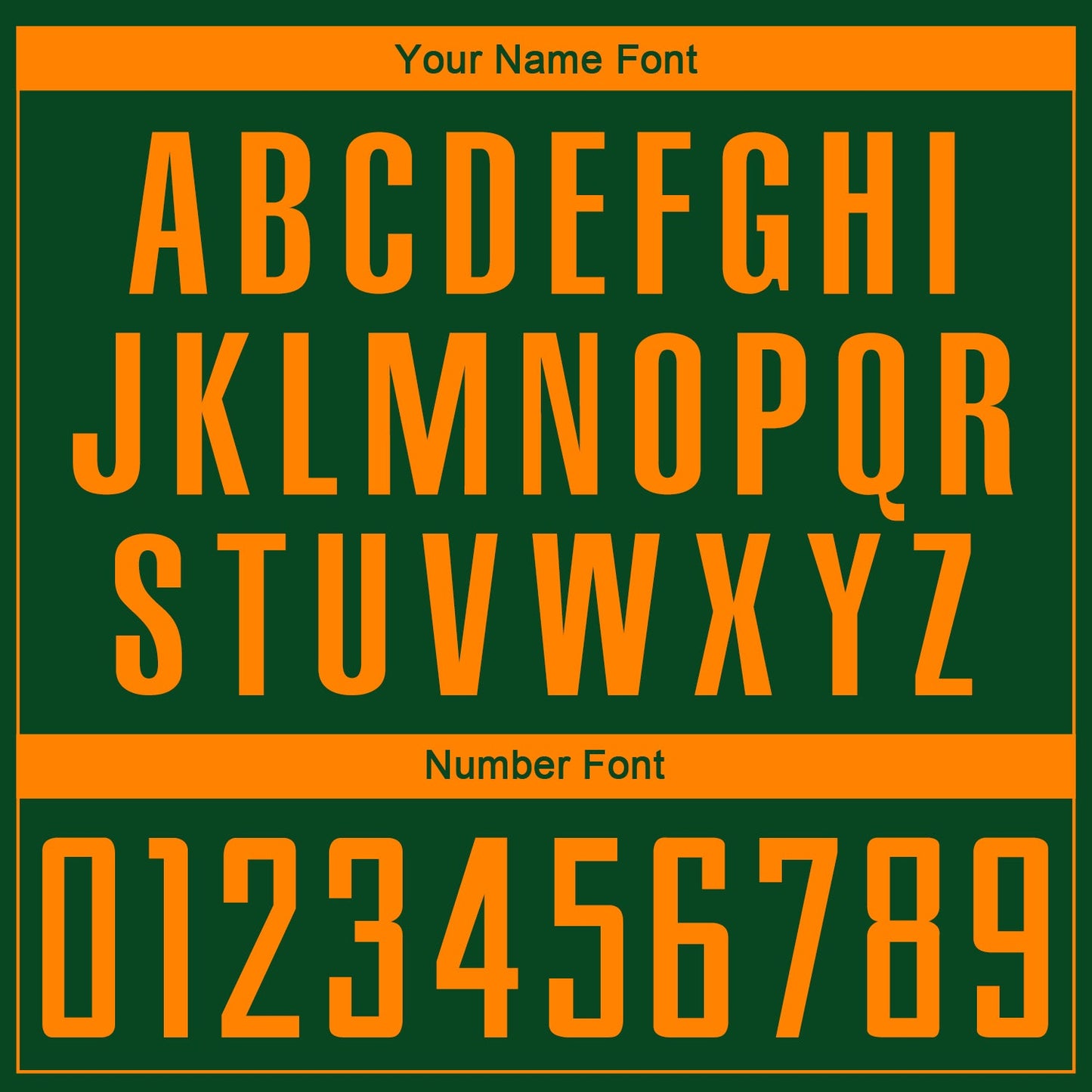 Custom Green Bay Orange Sublimation Soccer Uniform Jersey view 6