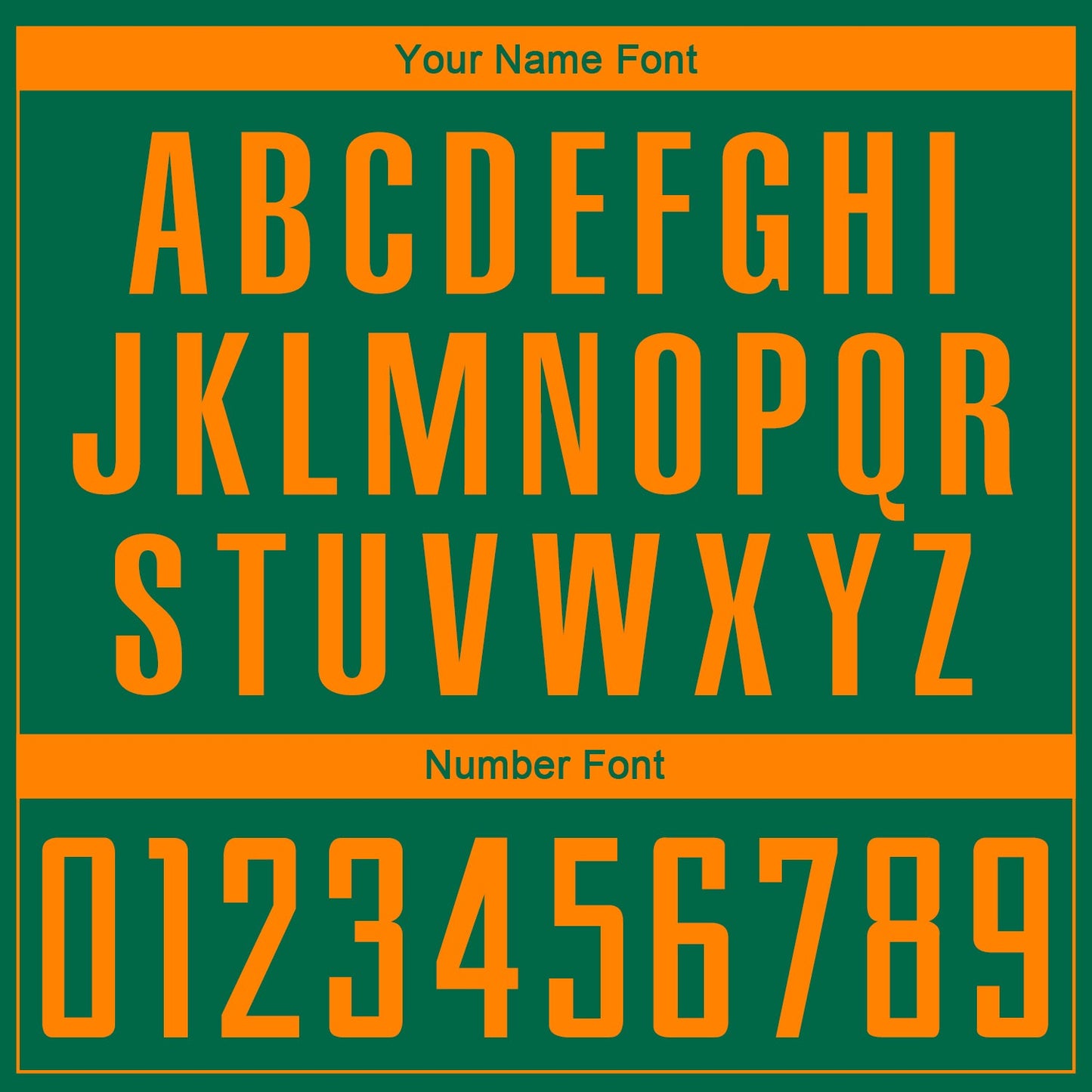 Custom Kelly Green Bay Orange Sublimation Soccer Uniform Jersey view 6