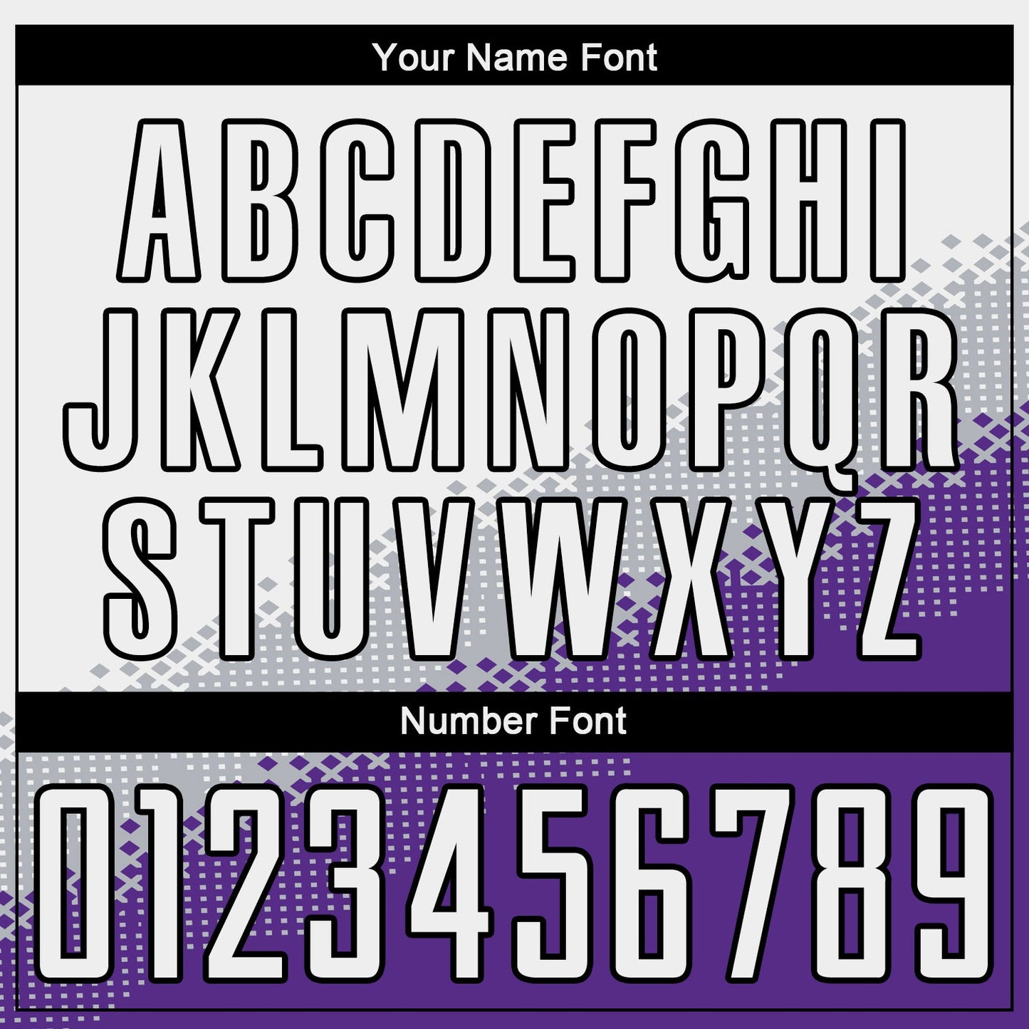Custom White Gray Purple-Black Gradient Geometric Shape Sublimation Soccer Uniform Jersey view 6