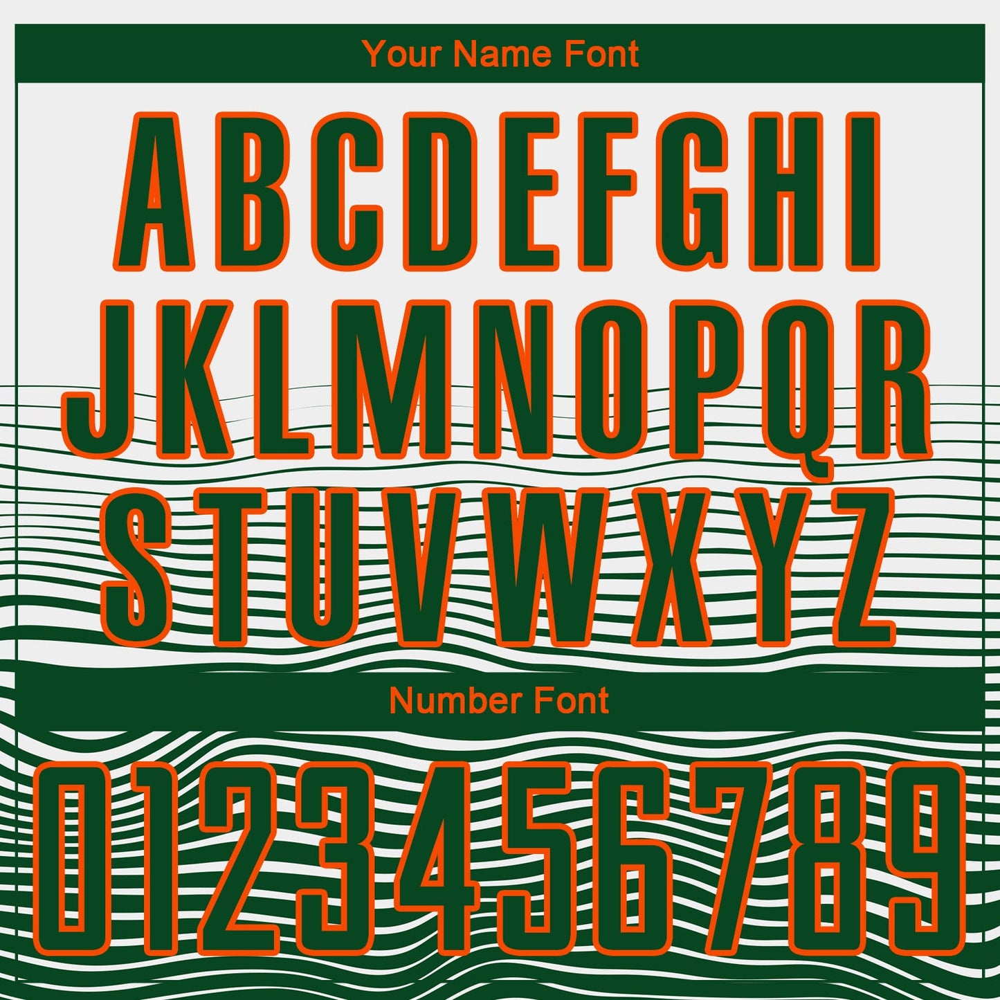 Custom White Green-Orange Gradient Line Sublimation Soccer Uniform Jersey view 6