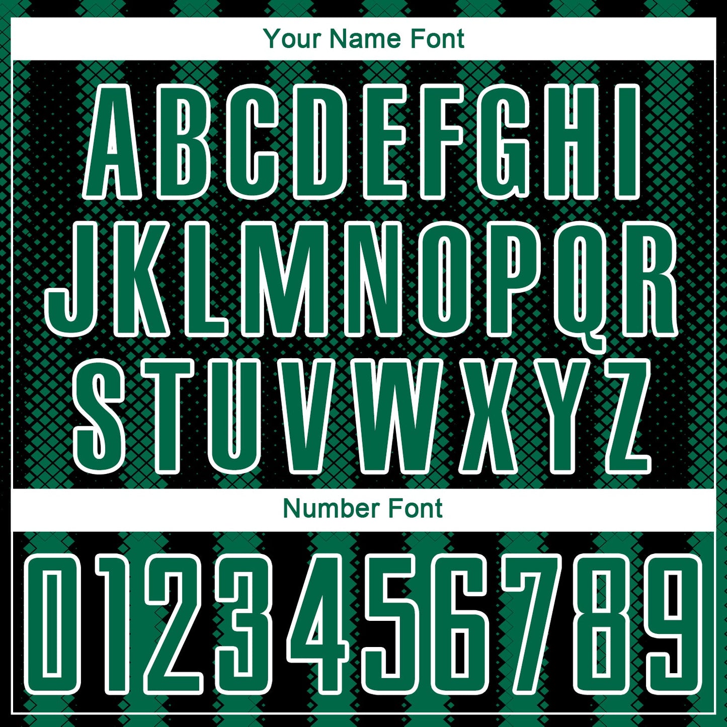 Custom Black Kelly Green-White Geometric Shape Sublimation Soccer Uniform Jersey view 6