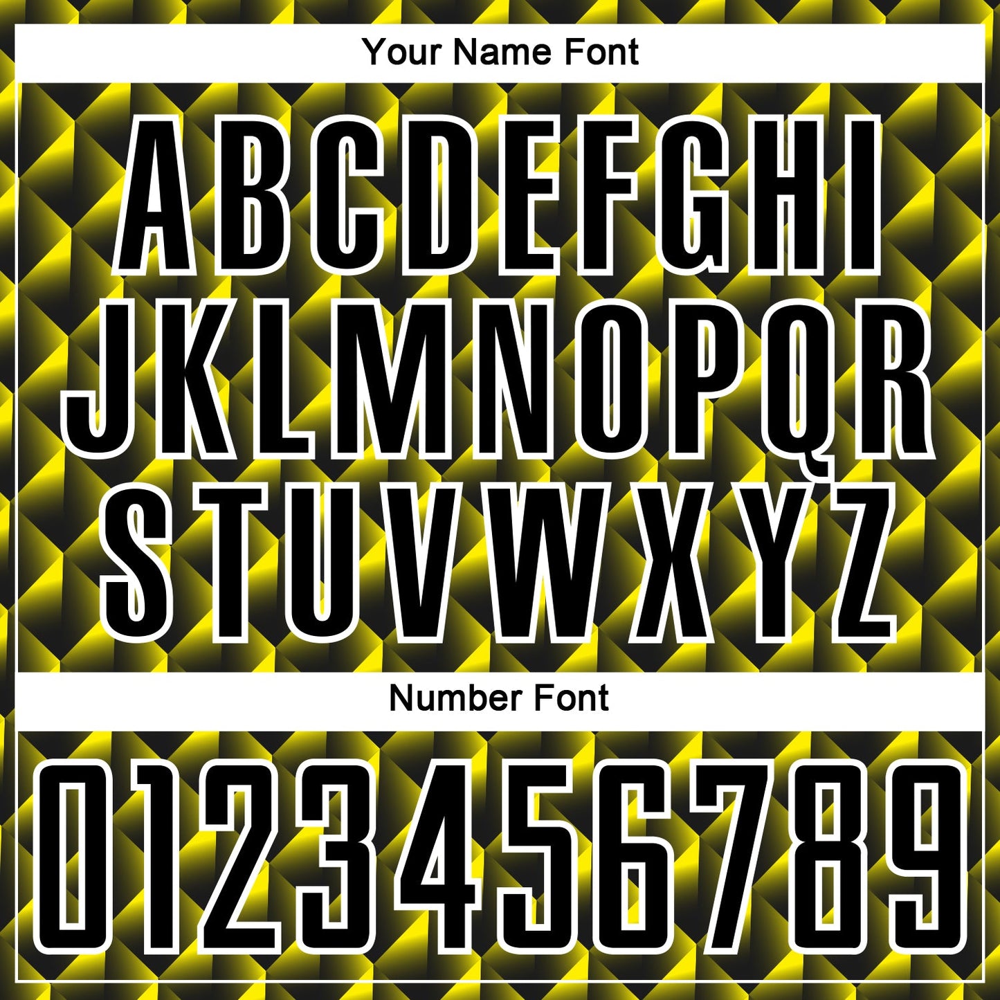 Custom Black Light Yellow-White Geometric Shape Sublimation Soccer Uniform Jersey view 6