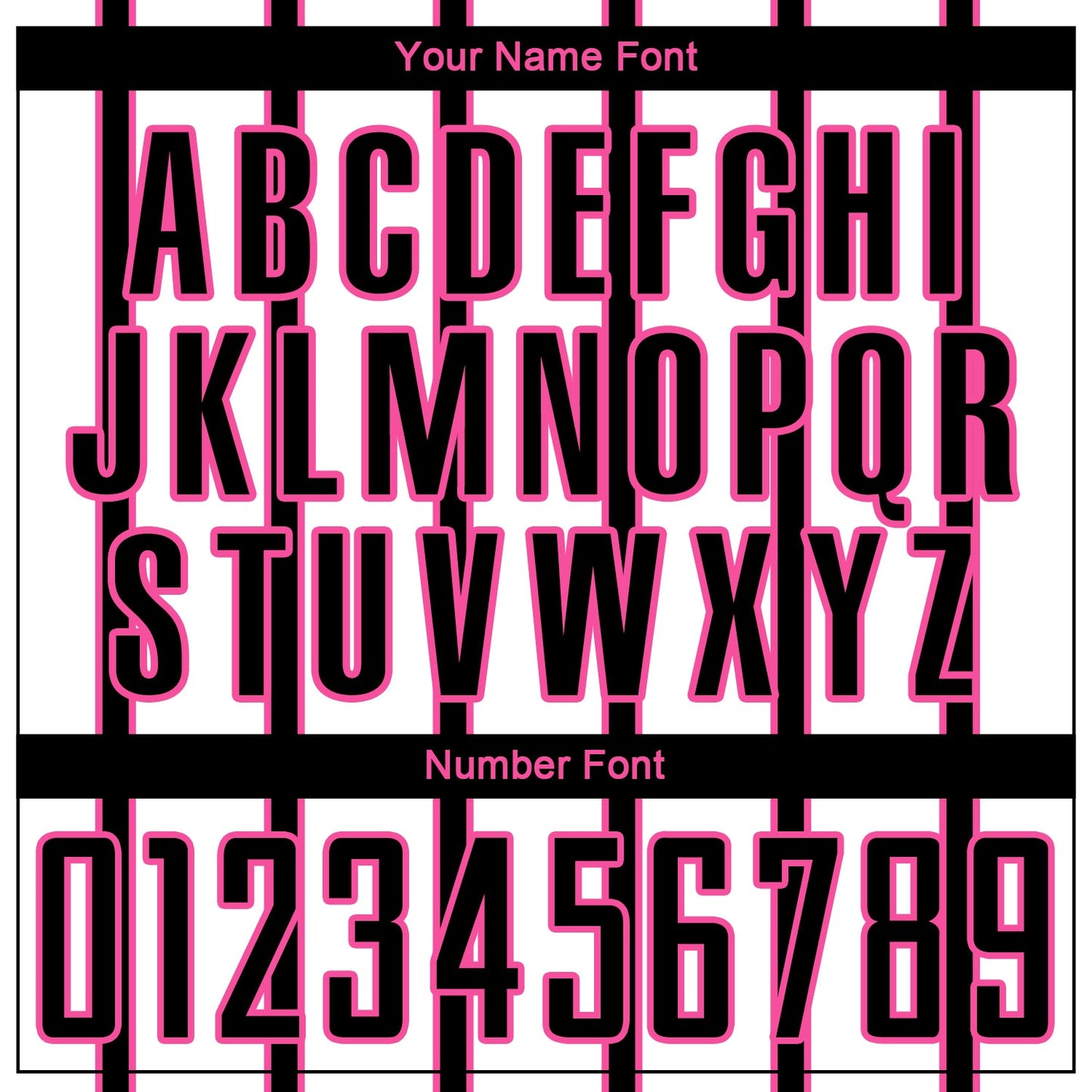 Custom White Black-Pink Stripe Line Sublimation Soccer Uniform Jersey view 6