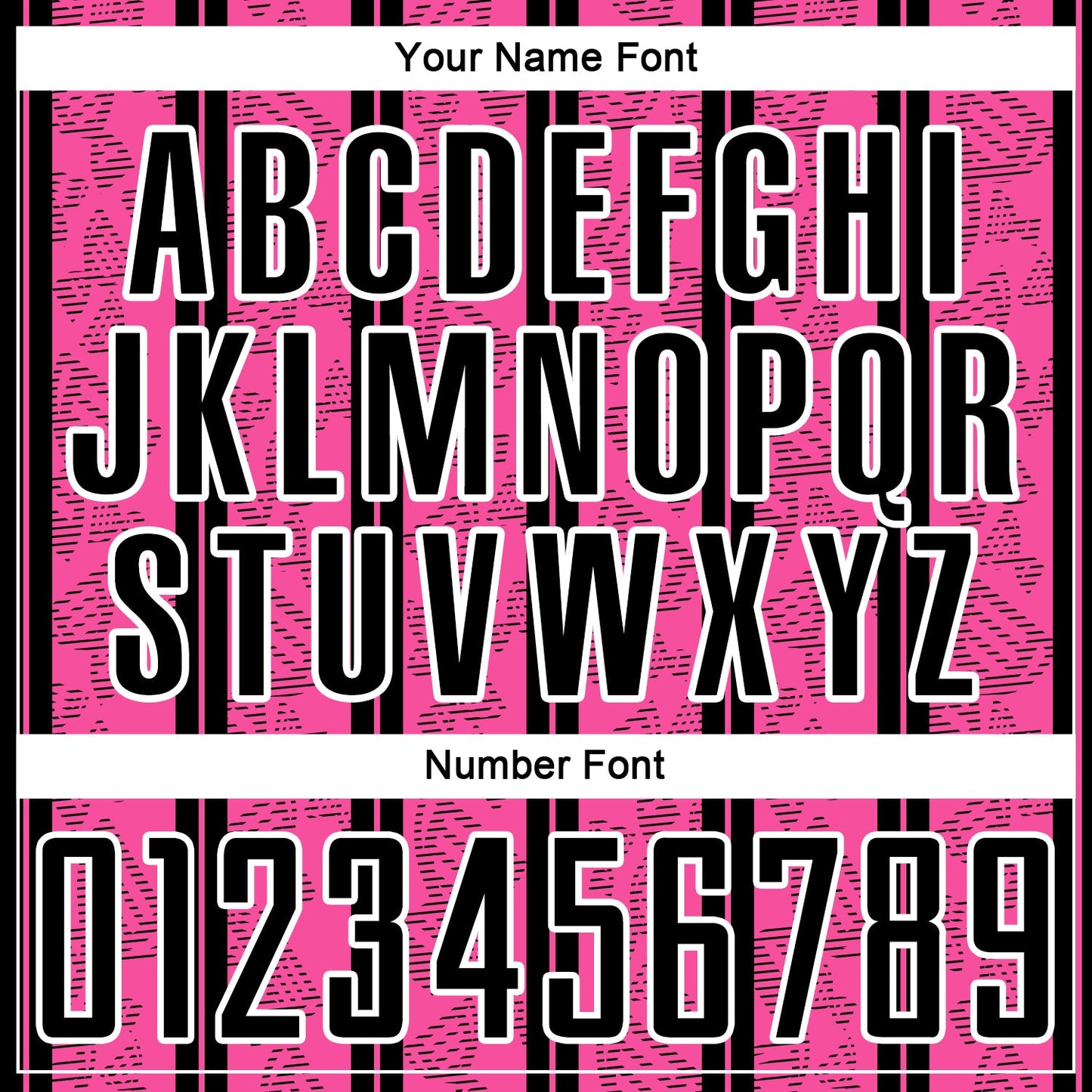 Custom Pink Black-White Stripe Line Sublimation Soccer Uniform Jersey view 6