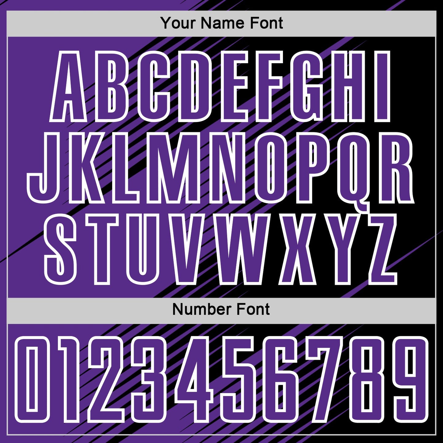 Custom Black Purple-White Line Sublimation Soccer Uniform Jersey view 6