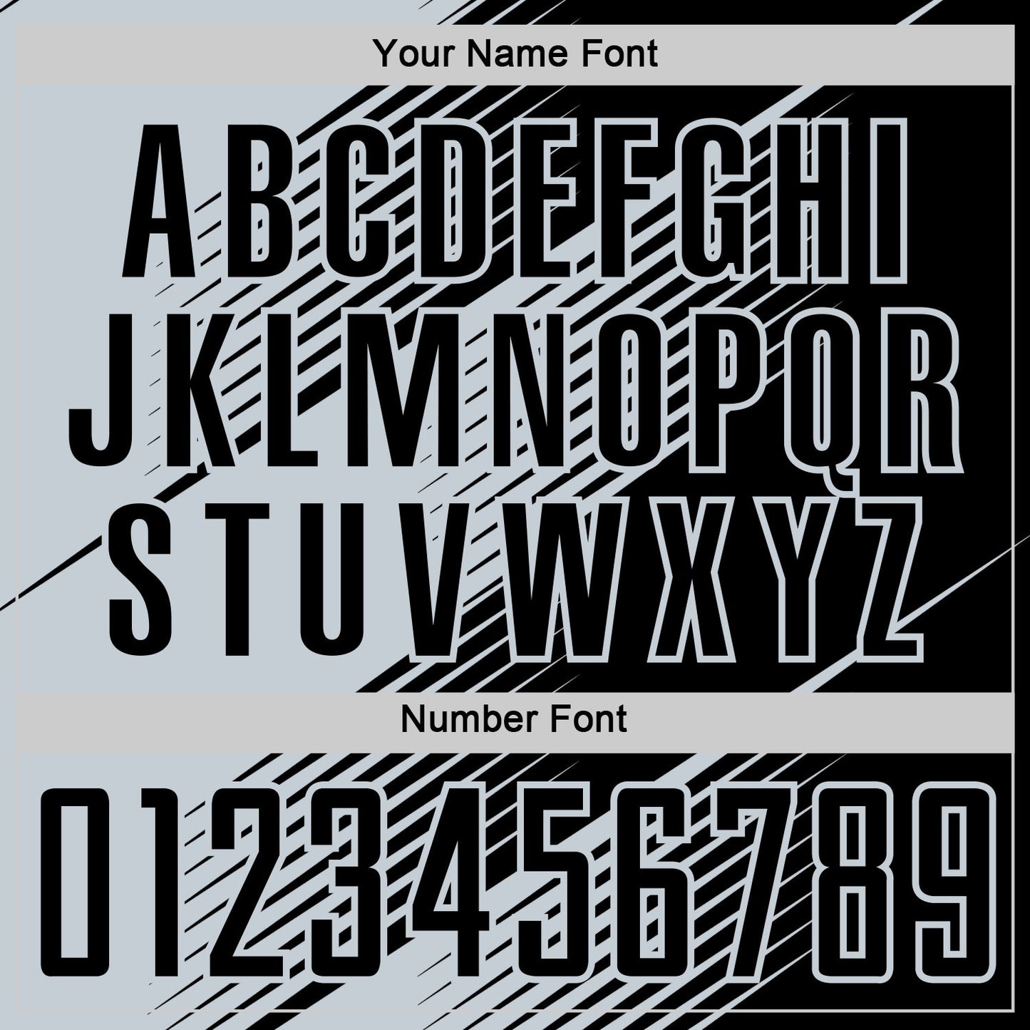 Custom Black Silver Line Sublimation Soccer Uniform Jersey view 6