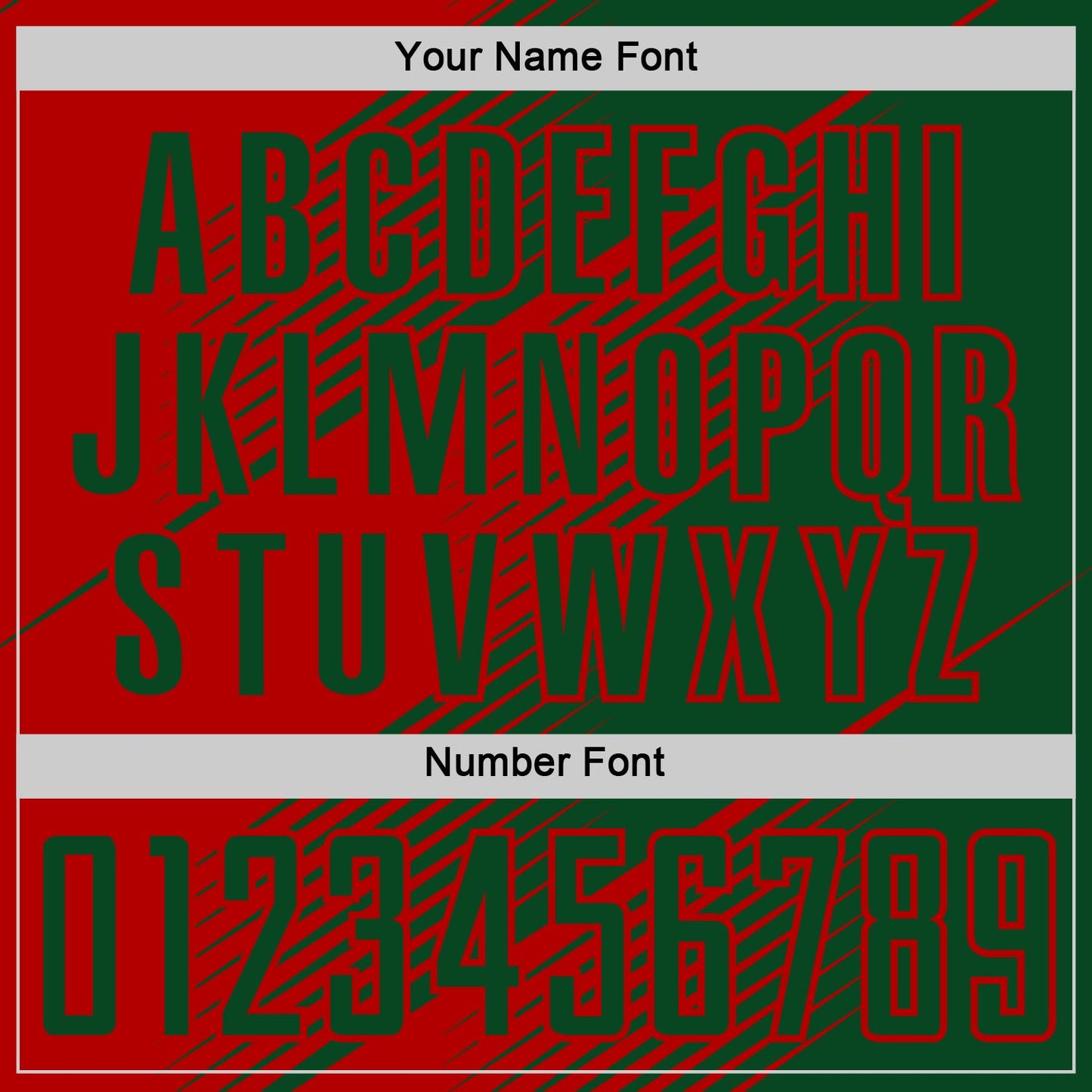 Custom Green Red Line Sublimation Soccer Uniform Jersey view 6