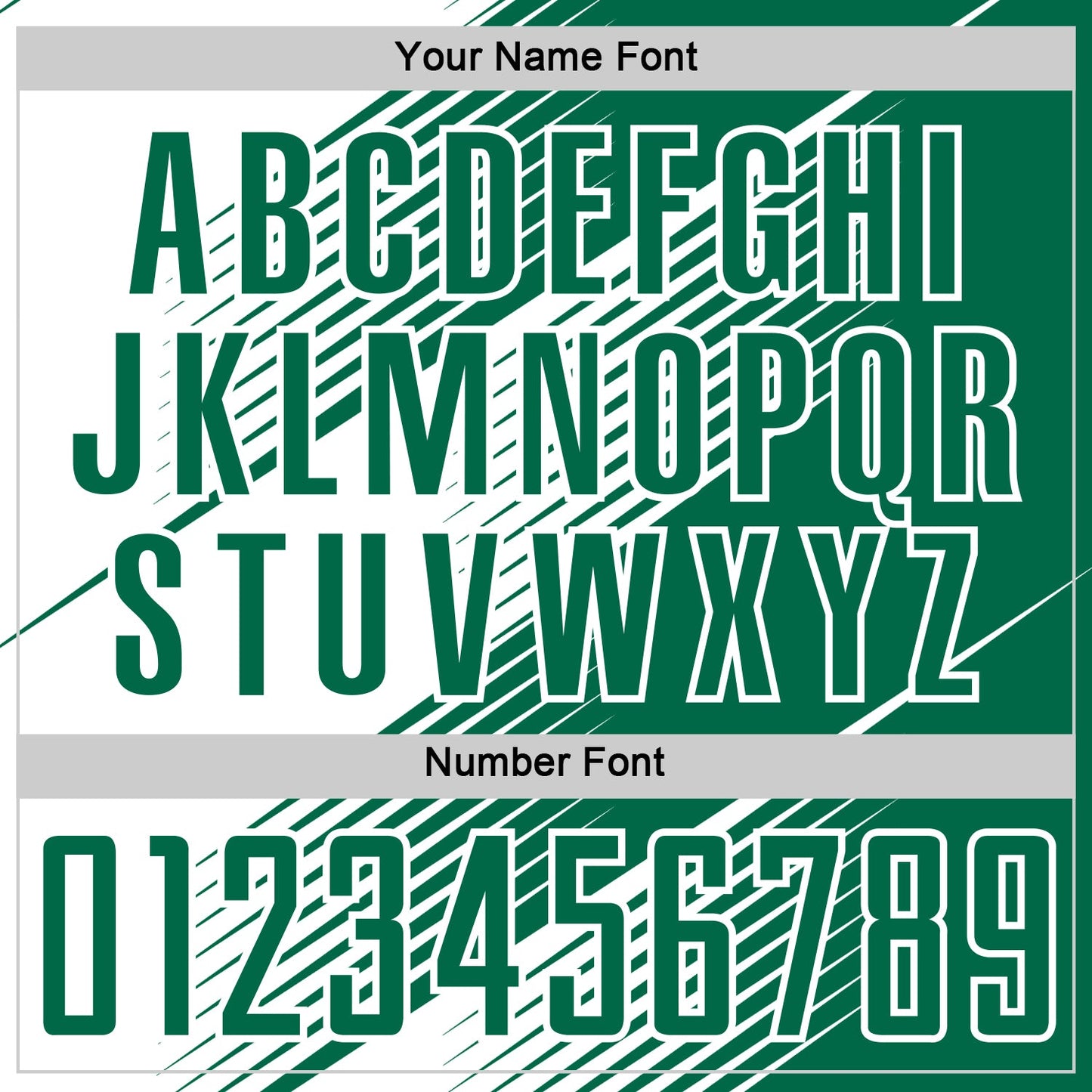 Custom Kelly Green White Line Sublimation Soccer Uniform Jersey view 6