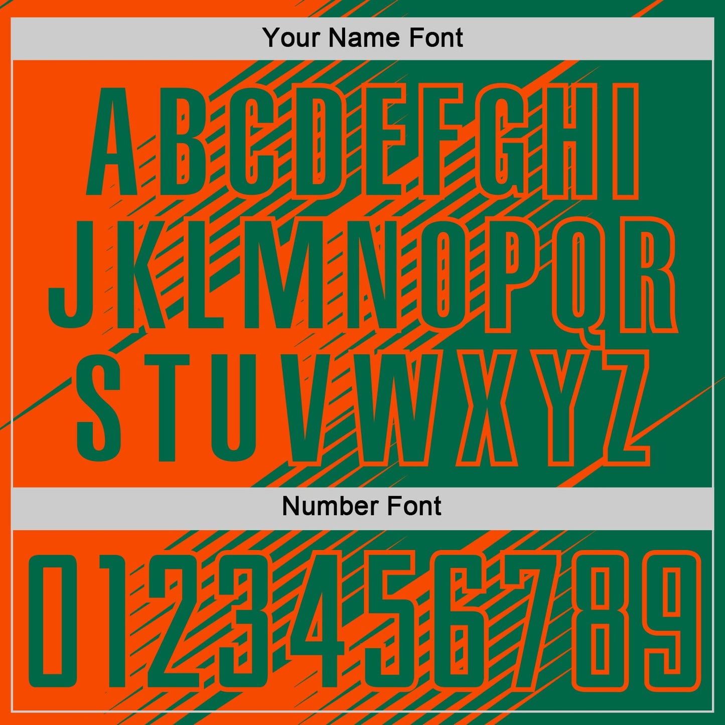 Custom Kelly Green Orange Line Sublimation Soccer Uniform Jersey view 6