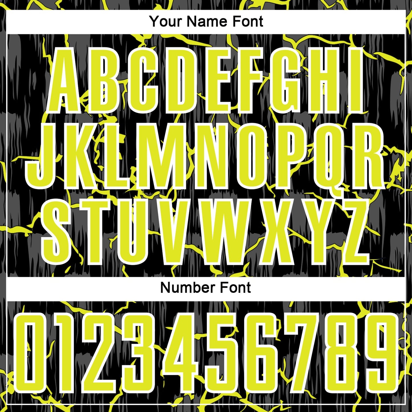 Custom Black Neon Yellow-White Lightning Sublimation Soccer Uniform Jersey view 6