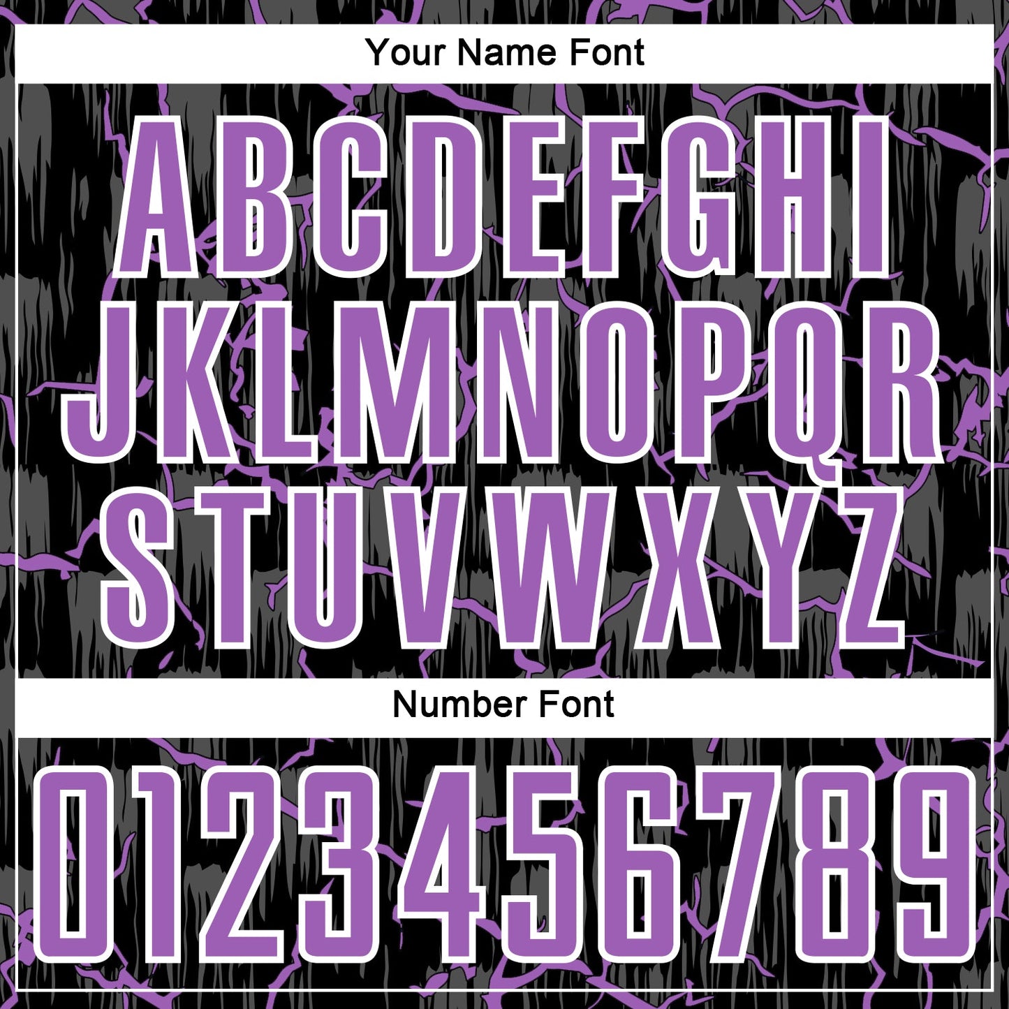 Custom Black Medium Purple-White Lightning Sublimation Soccer Uniform Jersey view 6