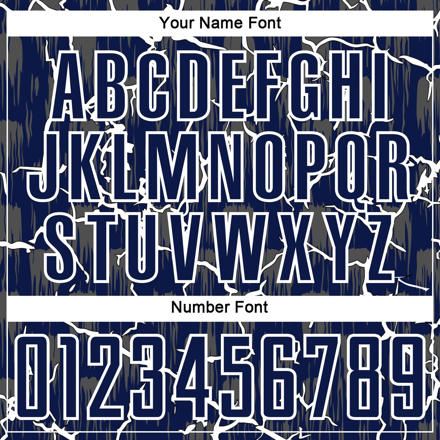 Custom Navy White Lightning Sublimation Soccer Uniform Jersey view 6