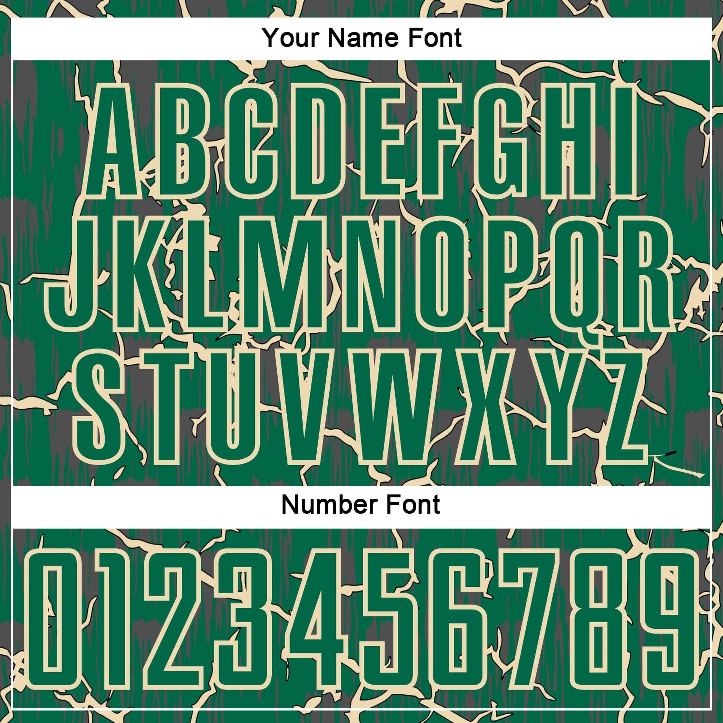 Custom Kelly Green Cream Lightning Sublimation Soccer Uniform Jersey view 6