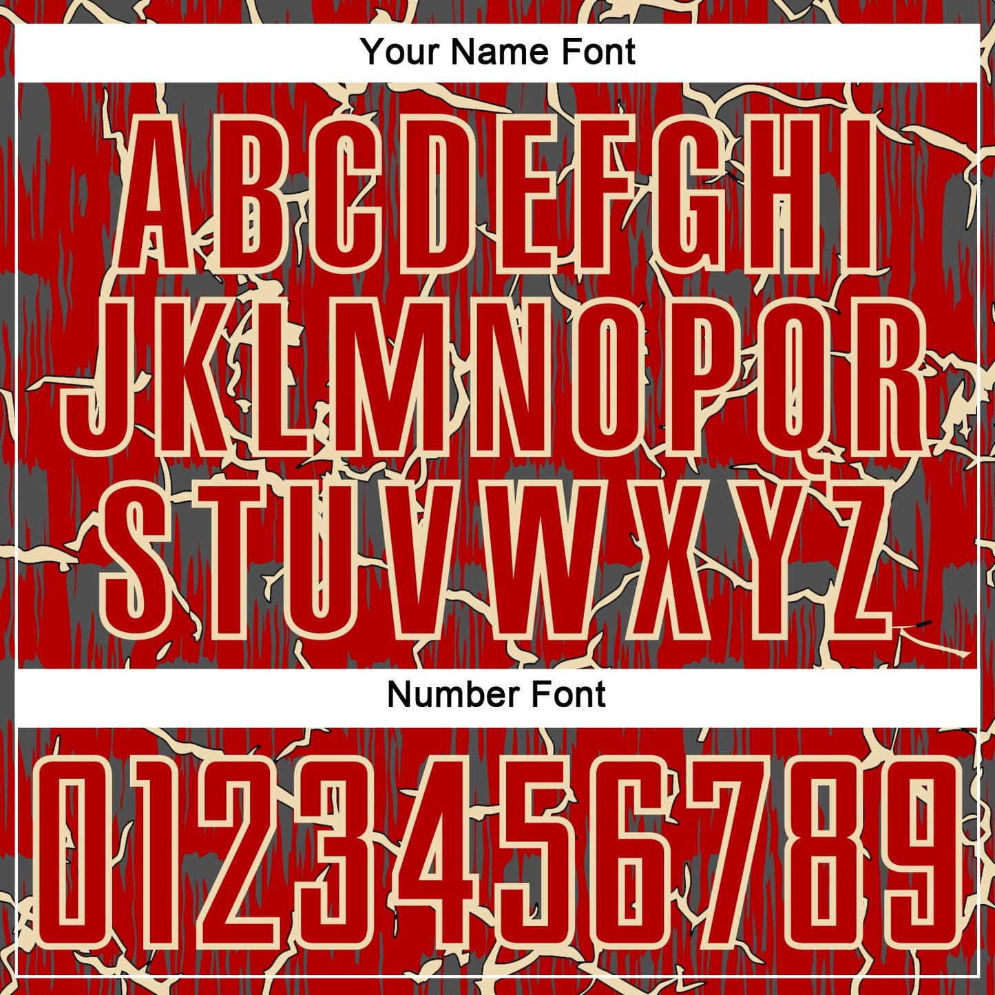 Custom Red Cream Lightning Sublimation Soccer Uniform Jersey view 6
