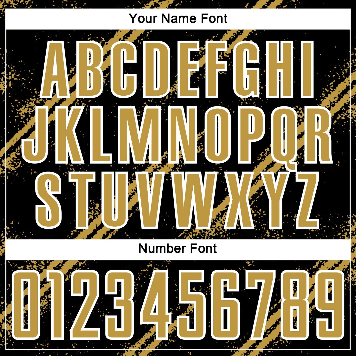 Custom Black Old Gold-White Abstract Fragment Art Splash Sublimation Soccer Uniform Jersey view 6