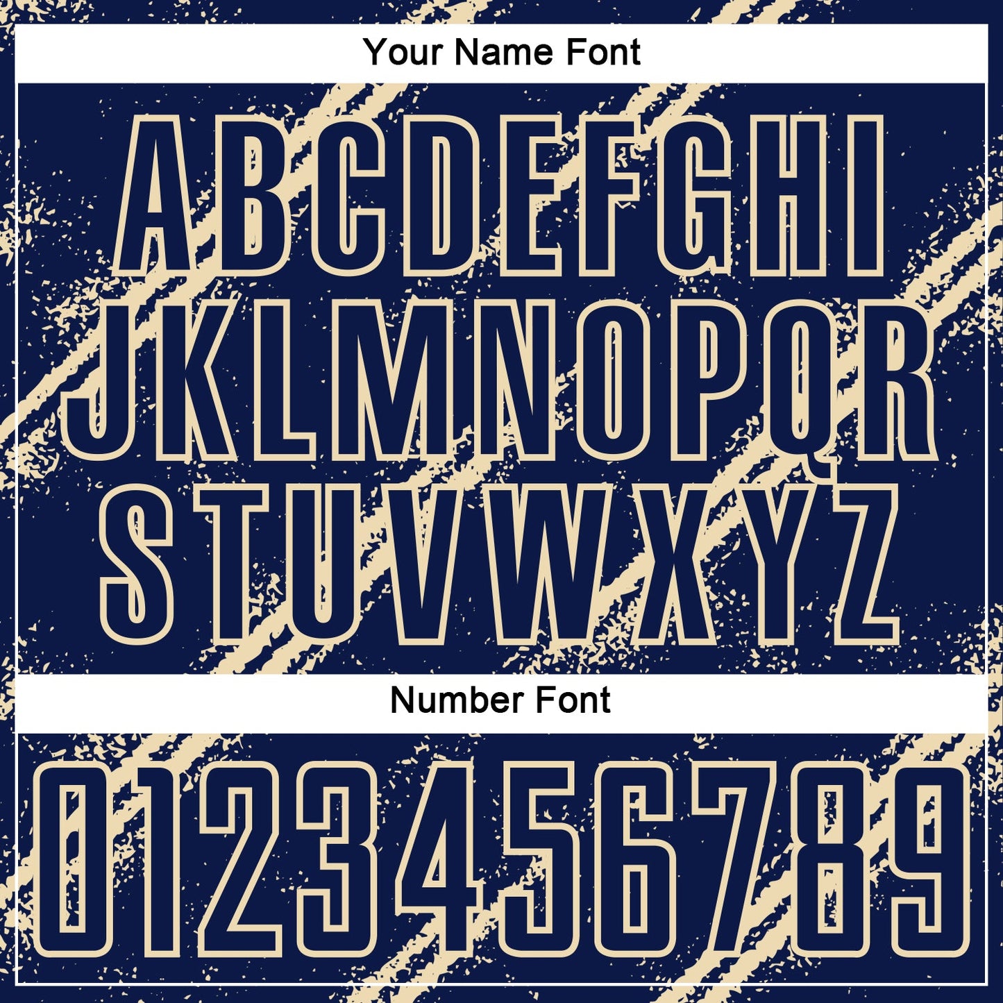 Custom Navy Cream Abstract Fragment Art Splash Sublimation Soccer Uniform Jersey view 6