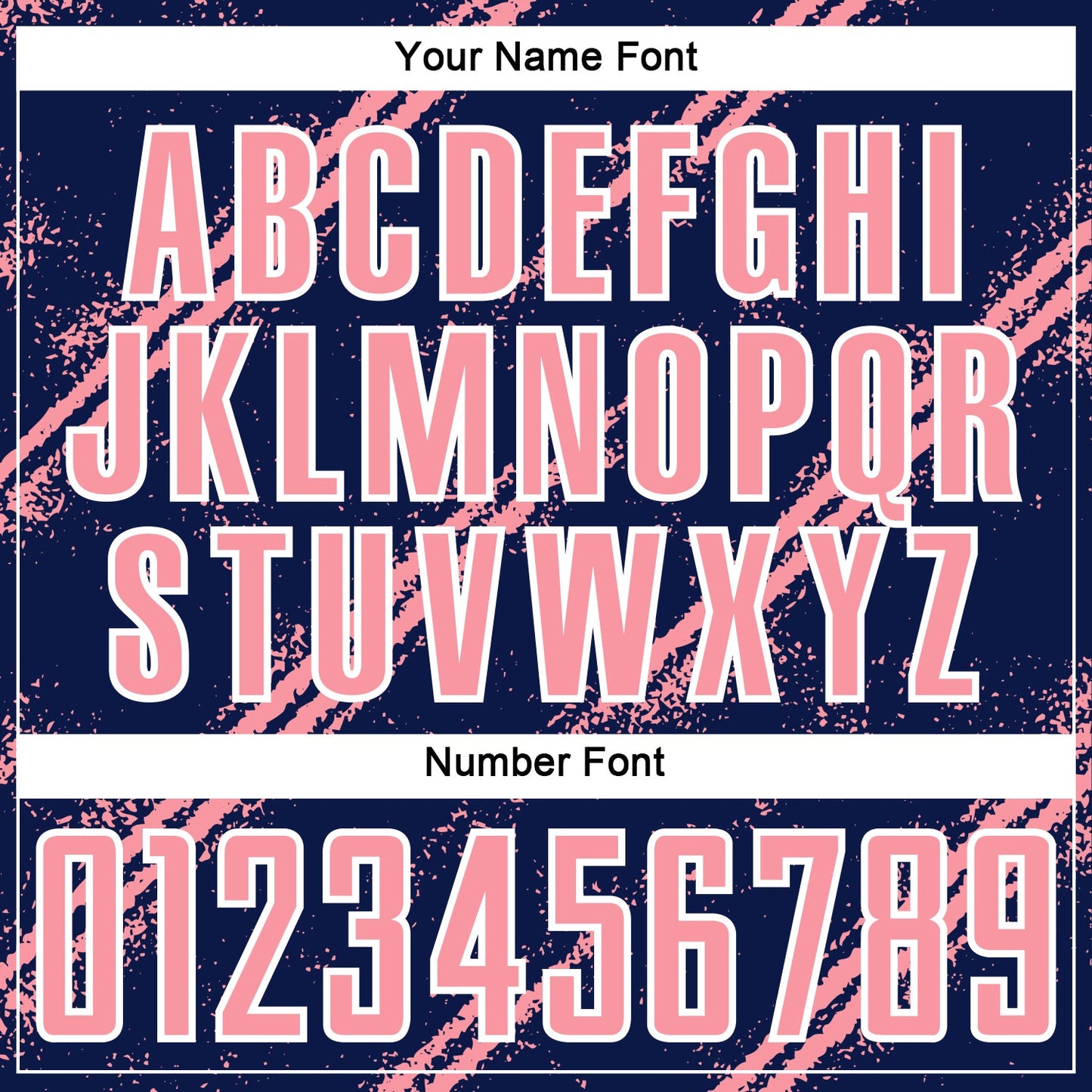 Custom Navy Medium Pink-White Abstract Fragment Art Splash Sublimation Soccer Uniform Jersey view 6