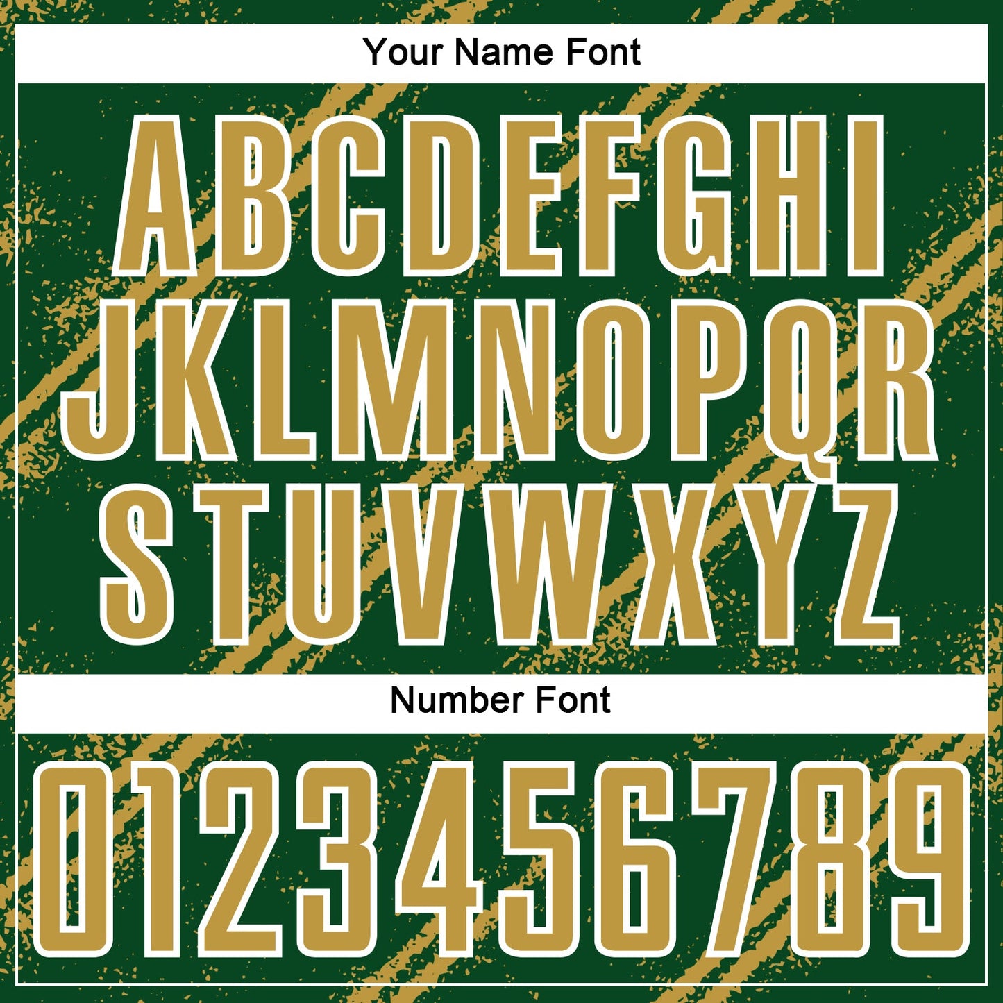 Custom Green Old Gold-White Abstract Fragment Art Splash Sublimation Soccer Uniform Jersey view 6
