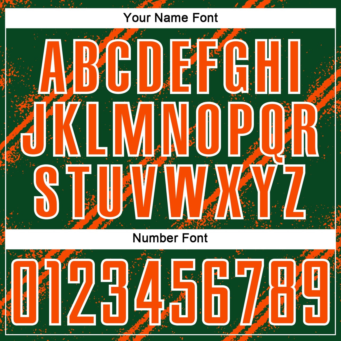 Custom Green Orange-White Abstract Fragment Art Splash Sublimation Soccer Uniform Jersey view 6