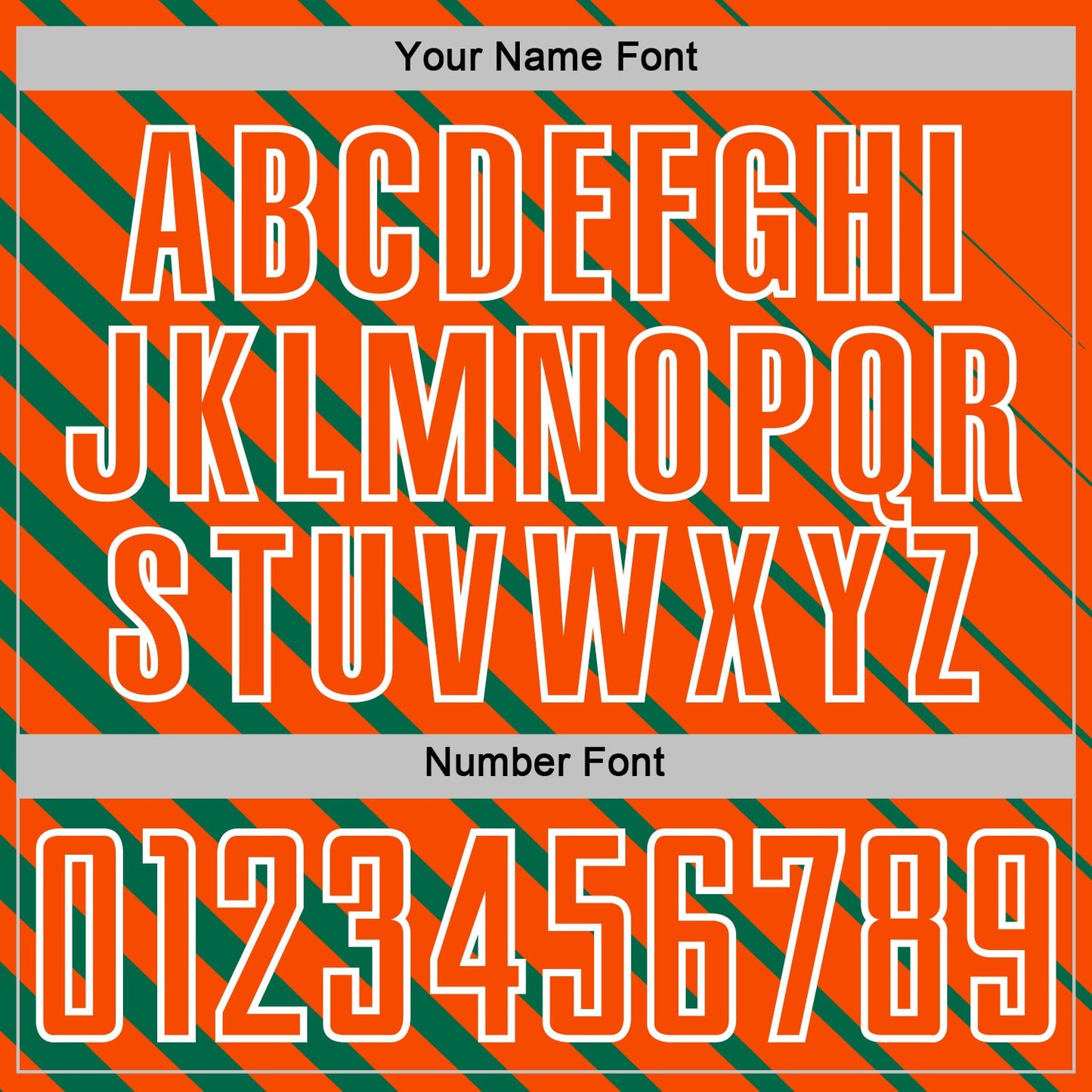 Custom Kelly Green Orange-White Lines Sublimation Soccer Uniform Jersey view 6