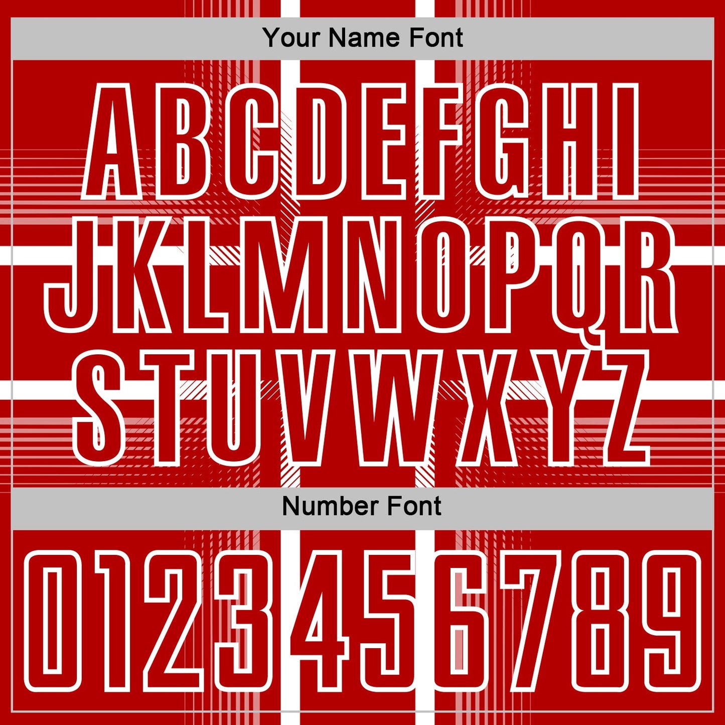 Custom Red White Lines Sublimation Soccer Uniform Jersey view 6
