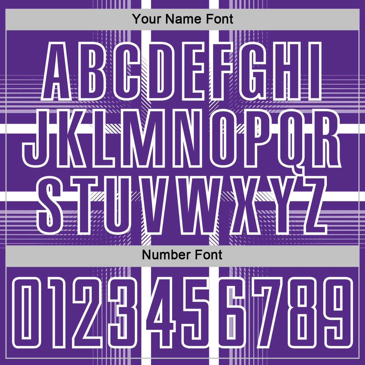 Custom Purple White Lines Sublimation Soccer Uniform Jersey view 6