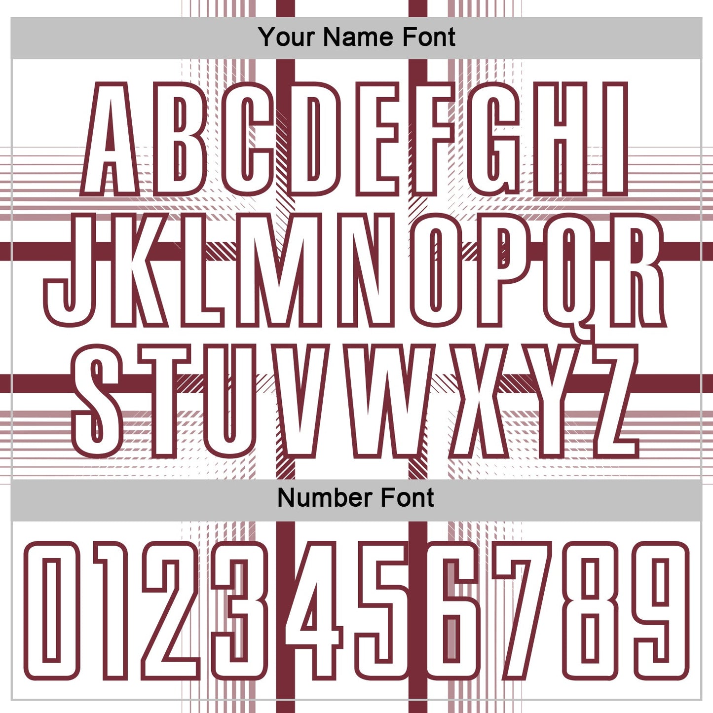 Custom White Burgundy Lines Sublimation Soccer Uniform Jersey view 6