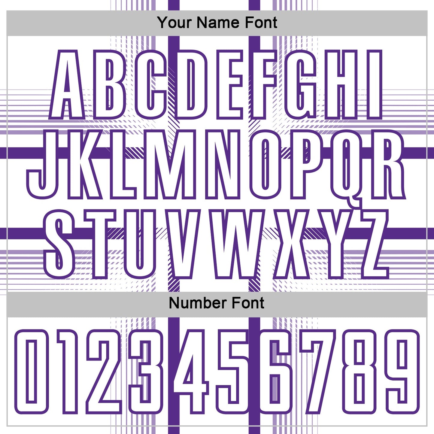 Custom White Purple Lines Sublimation Soccer Uniform Jersey view 6