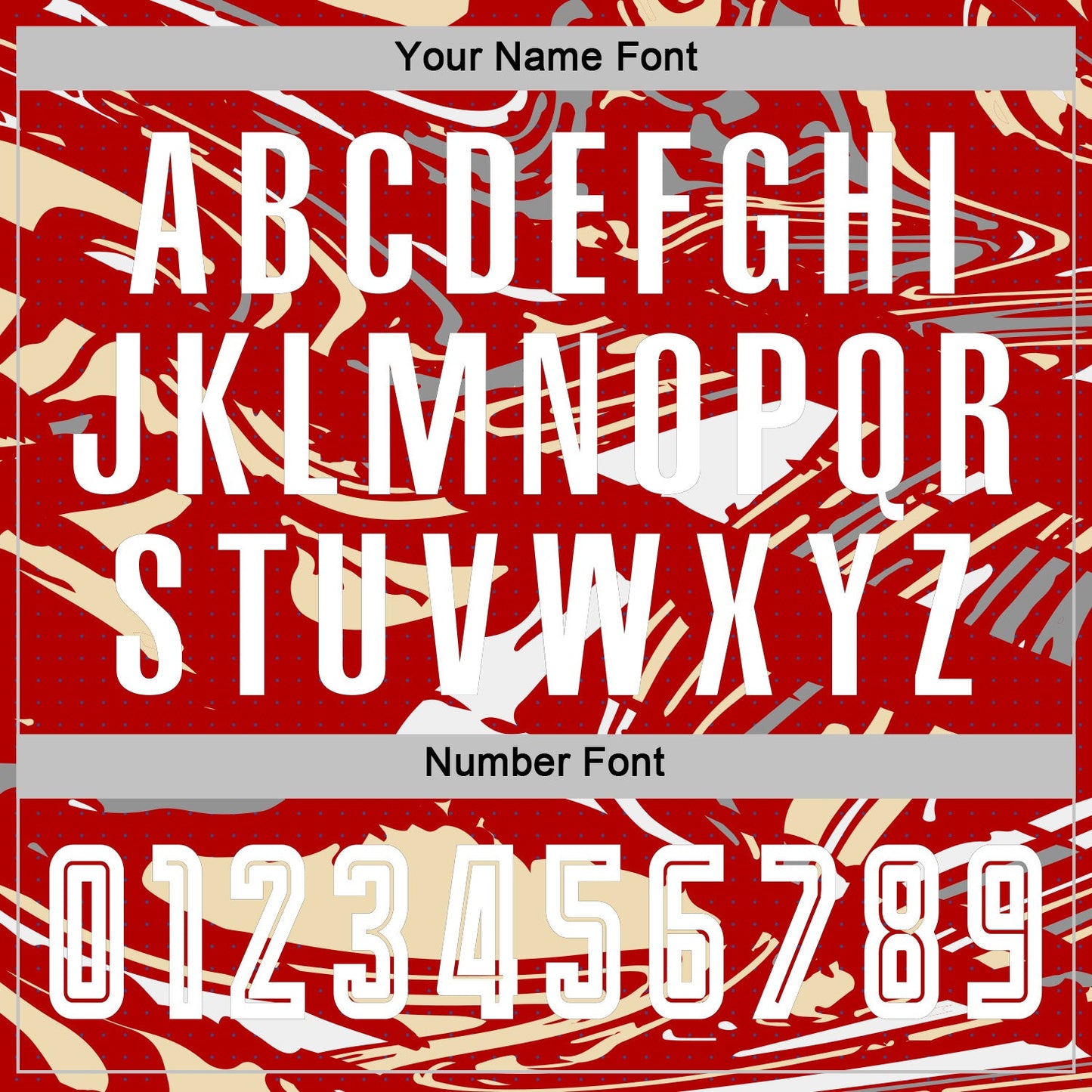 Custom Figure White Red-Cream Fluid Art Splash Sublimation Soccer Uniform Jersey view 6