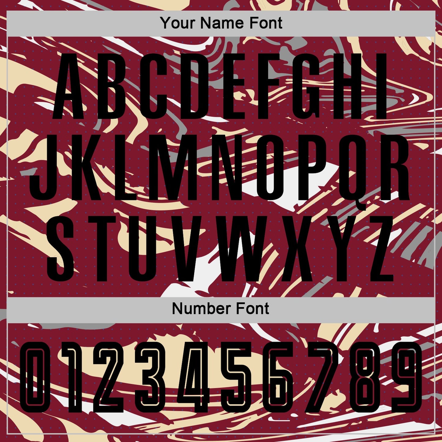 Custom Figure Black Crimson-Cream Fluid Art Splash Sublimation Soccer Uniform Jersey view 6