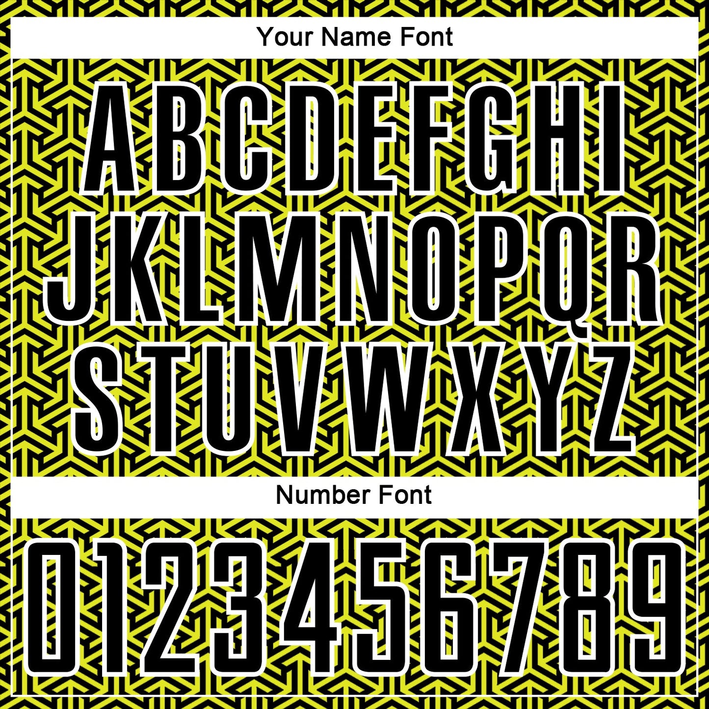 Custom Black Neon Yellow-White Geometric Arrow Sublimation Soccer Uniform Jersey view 6