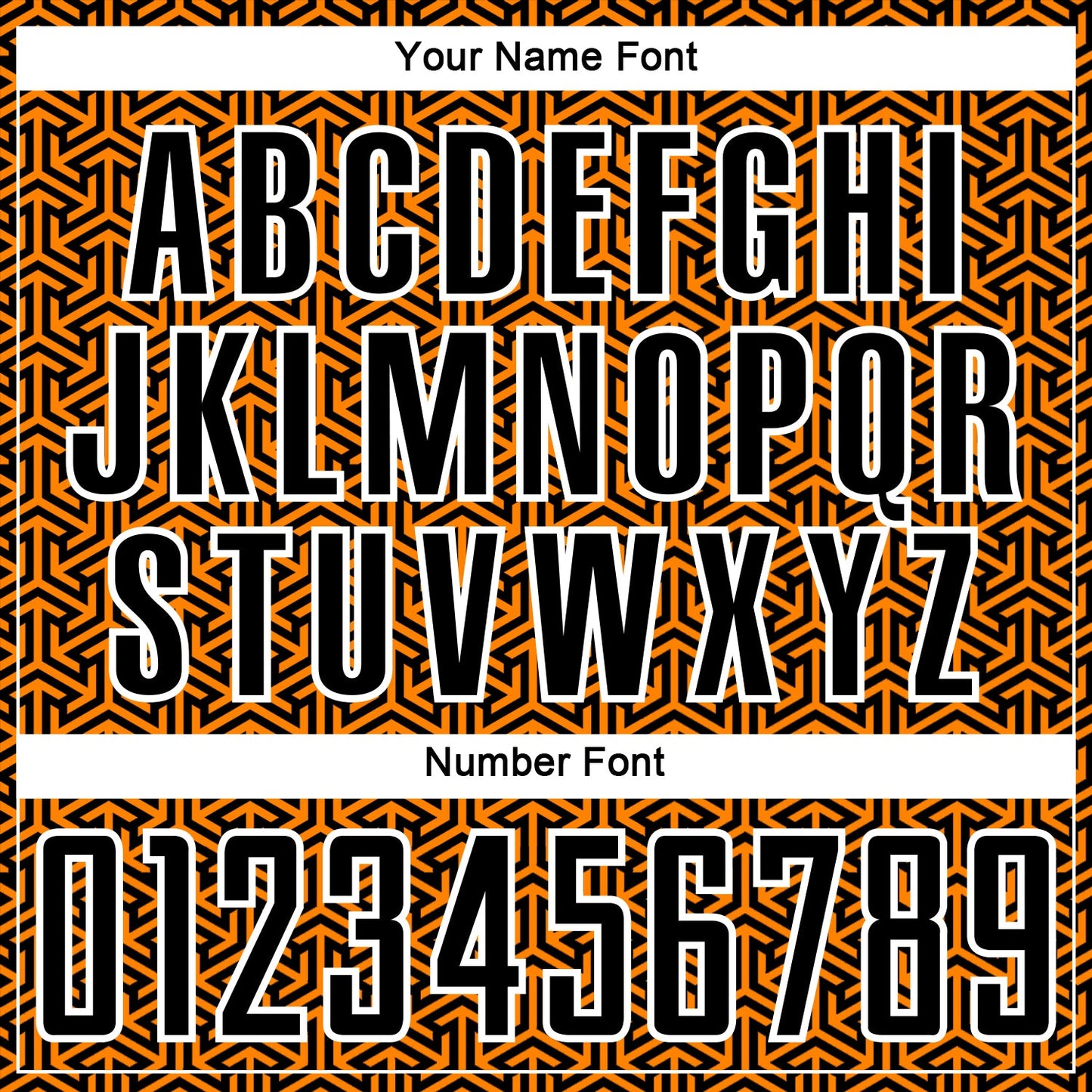 Custom Black Bay Orange-White Geometric Arrow Sublimation Soccer Uniform Jersey view 6