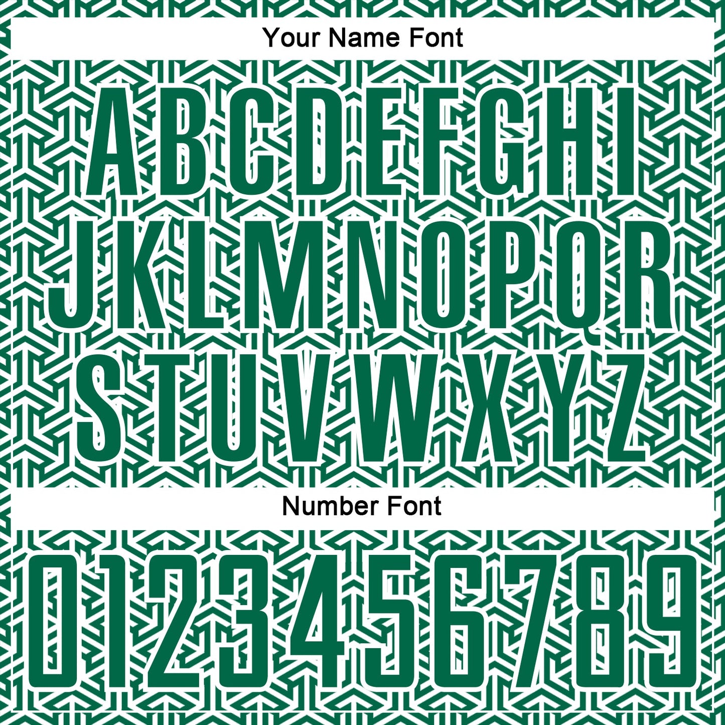 Custom Kelly Green White Geometric Arrow Sublimation Soccer Uniform Jersey view 6